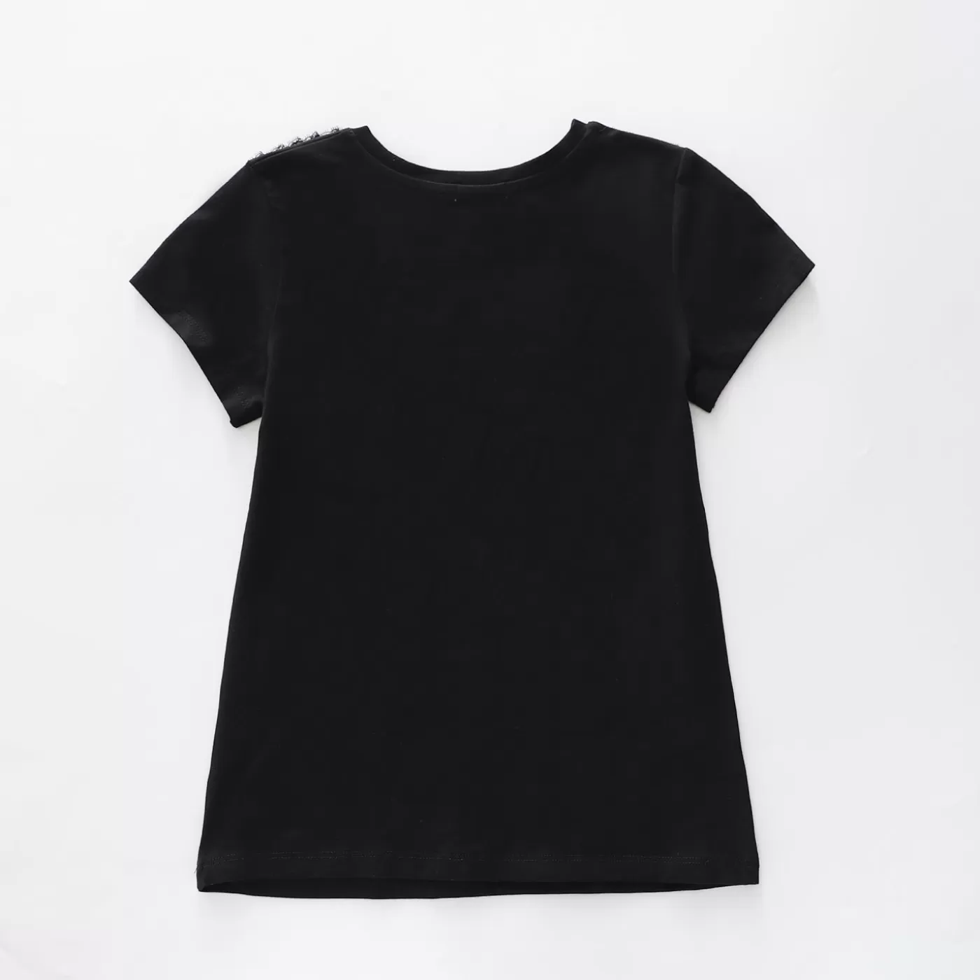 Ollies Place Girls Black Bonjour Top< T-Shirts & Tops