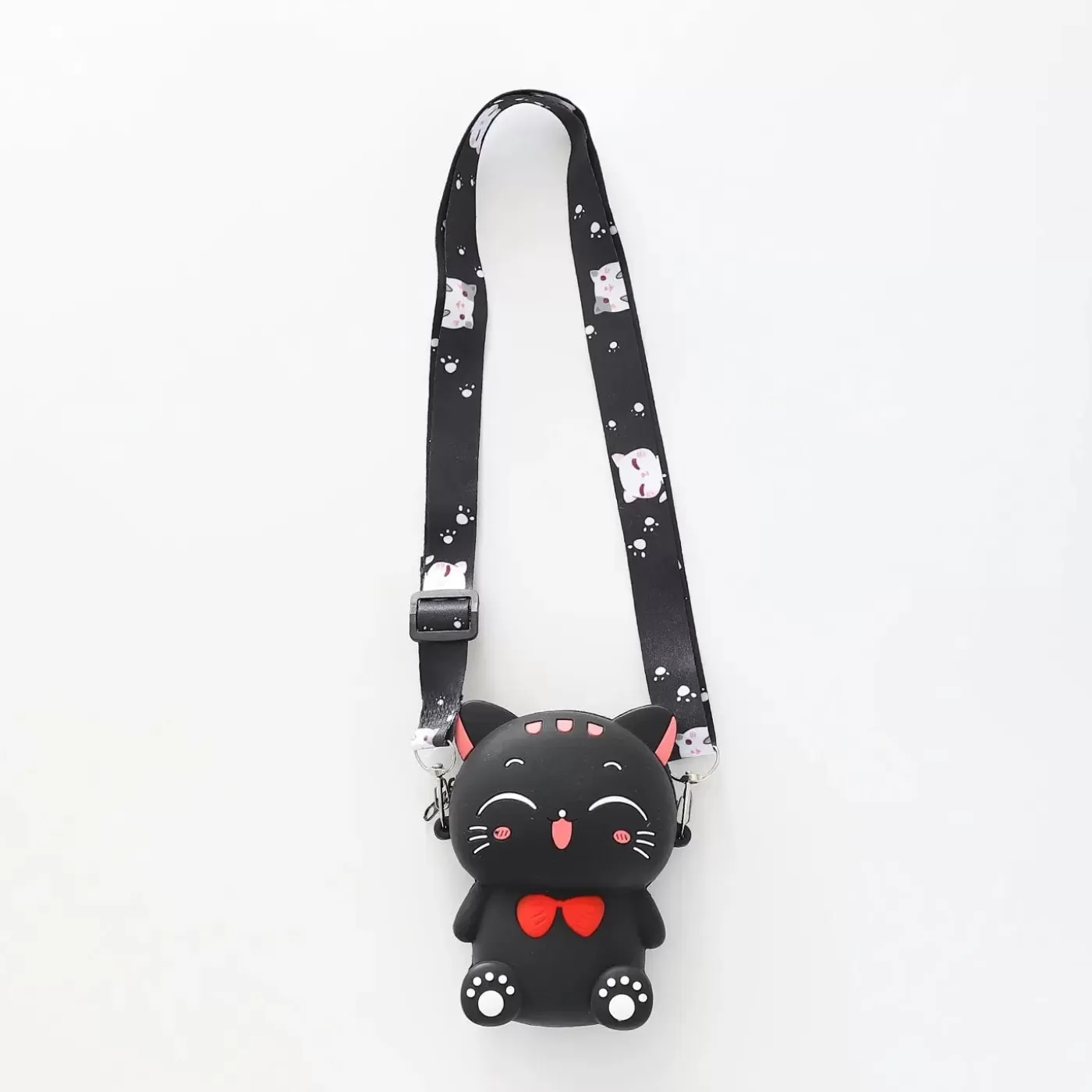 Ollies Place Girls Black Kitty Bag< Bags & Backpacks