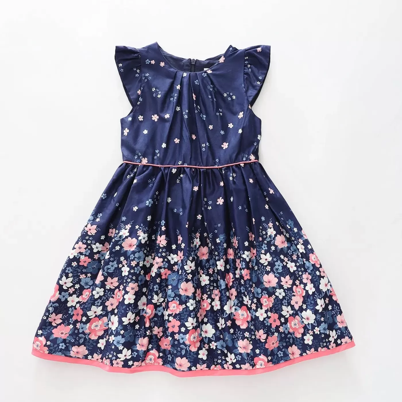 Ollies Place Girls Blue Blossoms Dress< Dresses | 1 Year