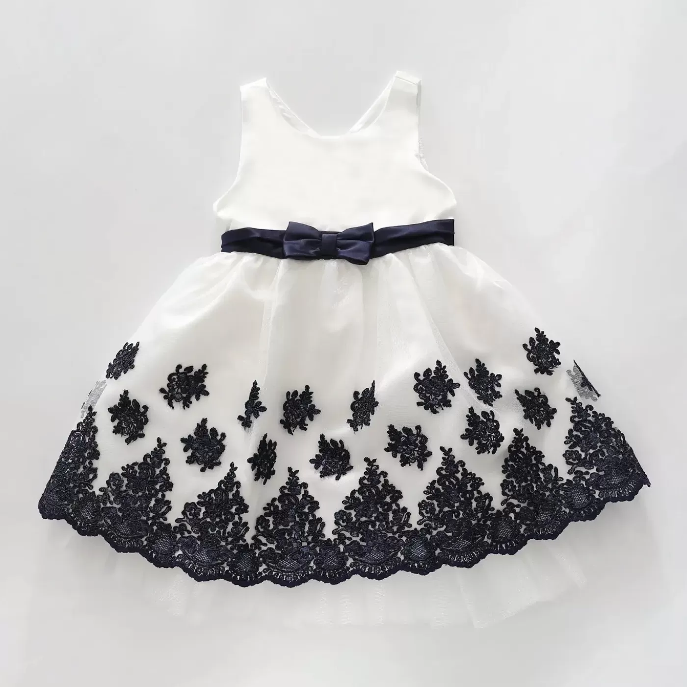 Ollies Place Girls Blue Lace Formal Dress< Party & Formal | Party & Formal