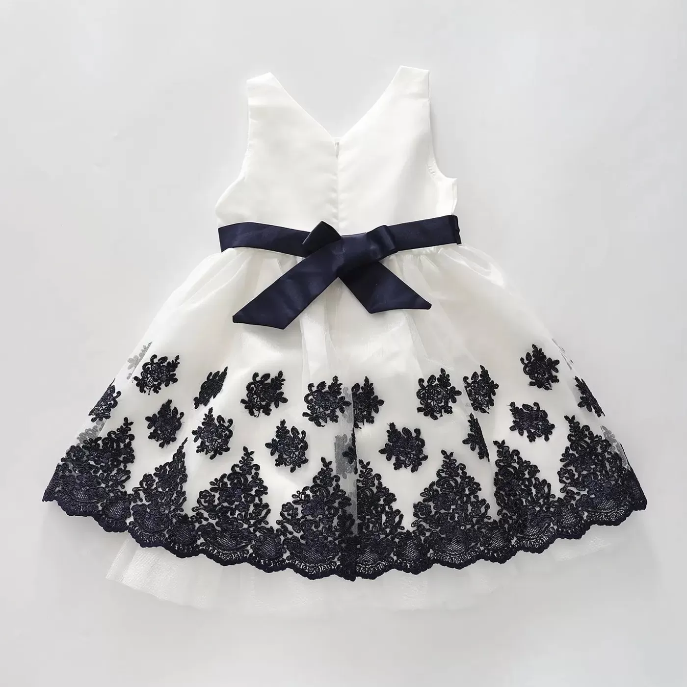 Ollies Place Girls Blue Lace Formal Dress< Party & Formal | Party & Formal