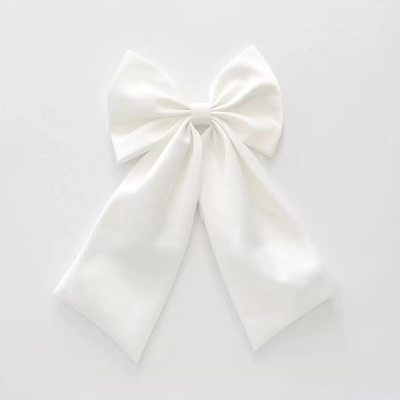 Ollies Place Girls Detachable Satin Bow Clip< Hair Clips & Headbands