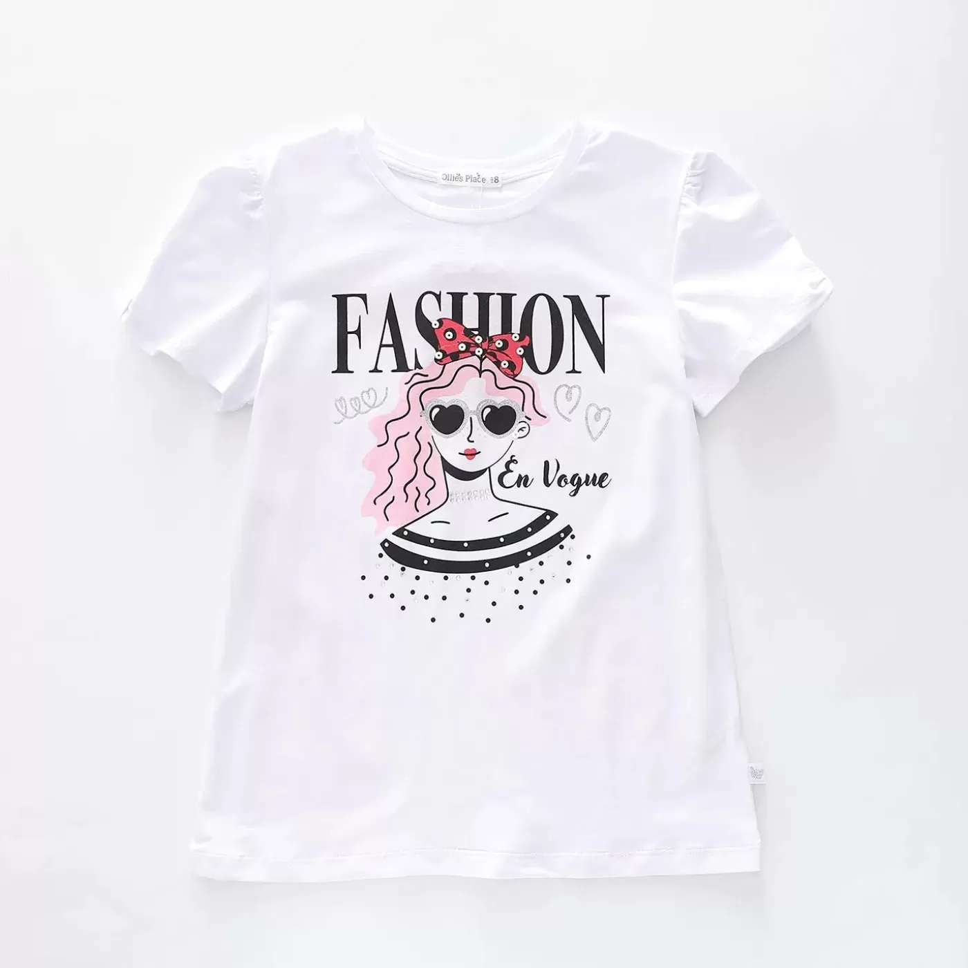 Ollies Place Girls En Vogue Print Tee< T-Shirts & Tops