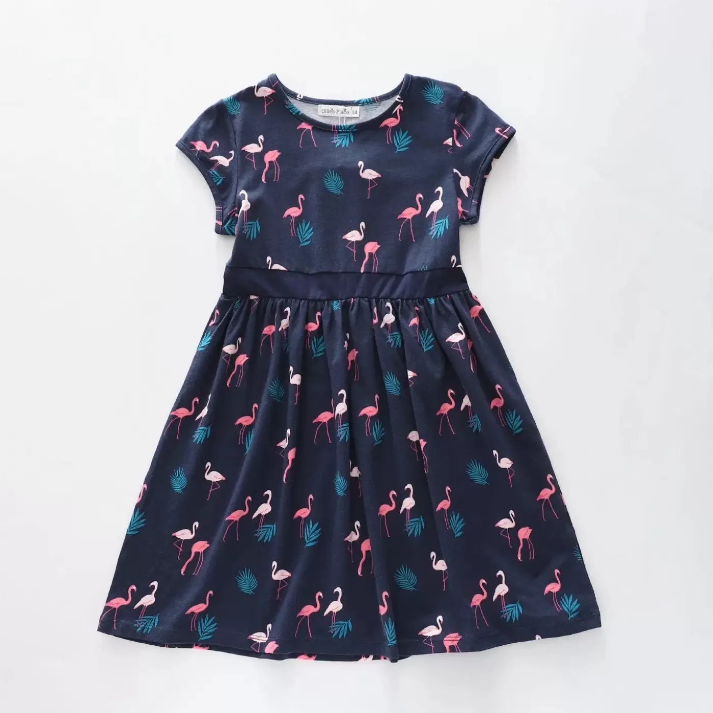 Ollies Place Girl's Flamingo Dress< Dresses | 1 Year