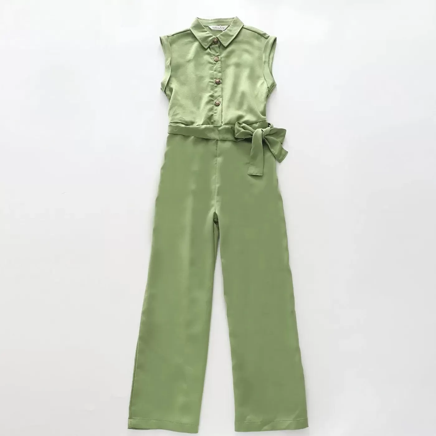 Ollies Place Girl's Olive Green Jumpsuit< Overalls & Jumpsuits | 9 Year