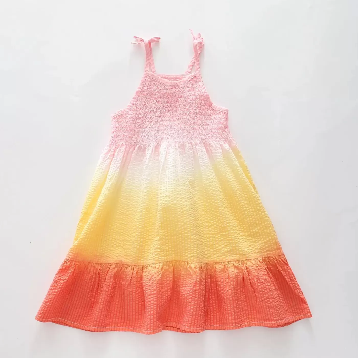 Ollies Place Girls Ombre Seersucker Dress< Dresses