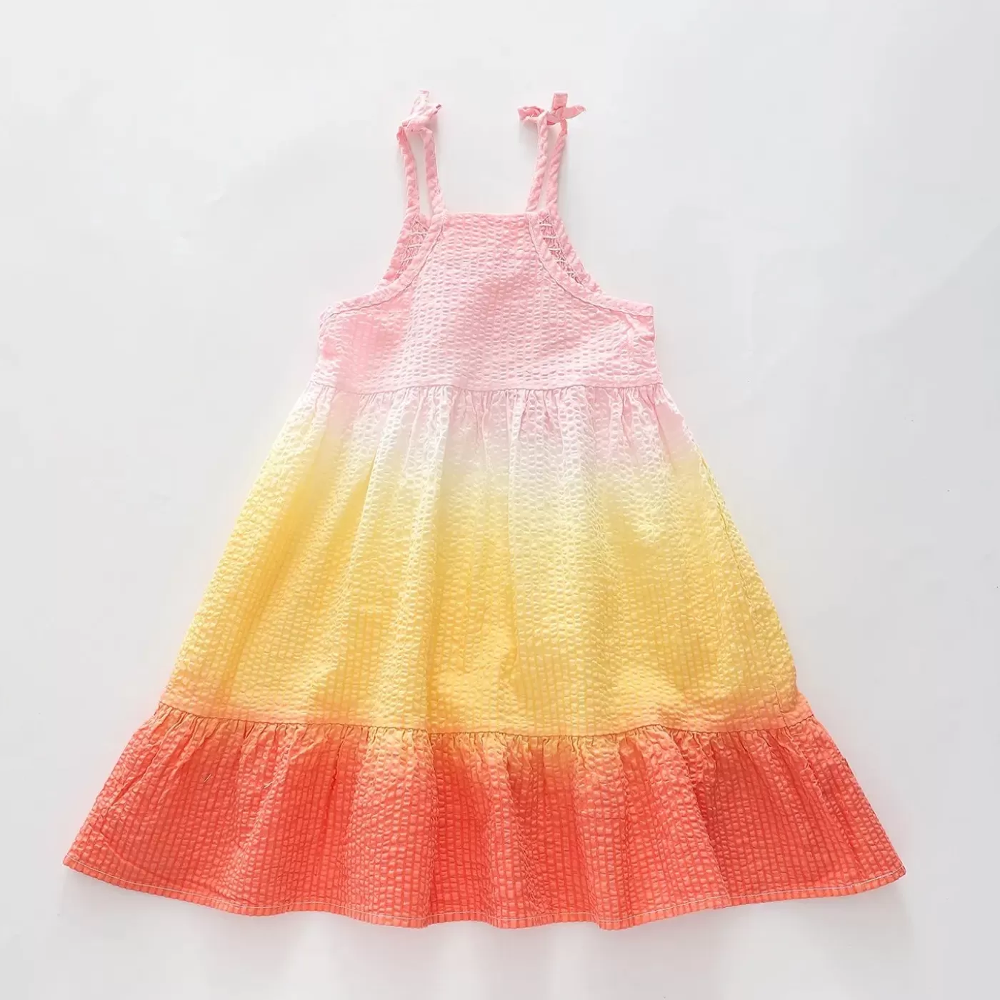 Ollies Place Girls Ombre Seersucker Dress< Dresses