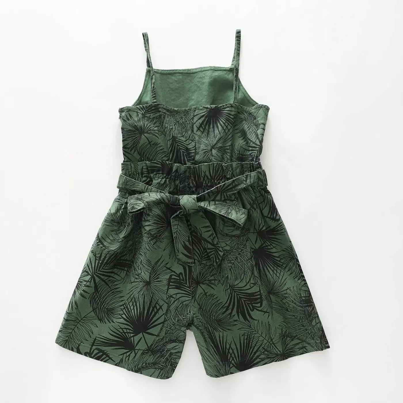 Ollies Place Girls Palm Print Playsuit< Overalls & Jumpsuits | 6 Year