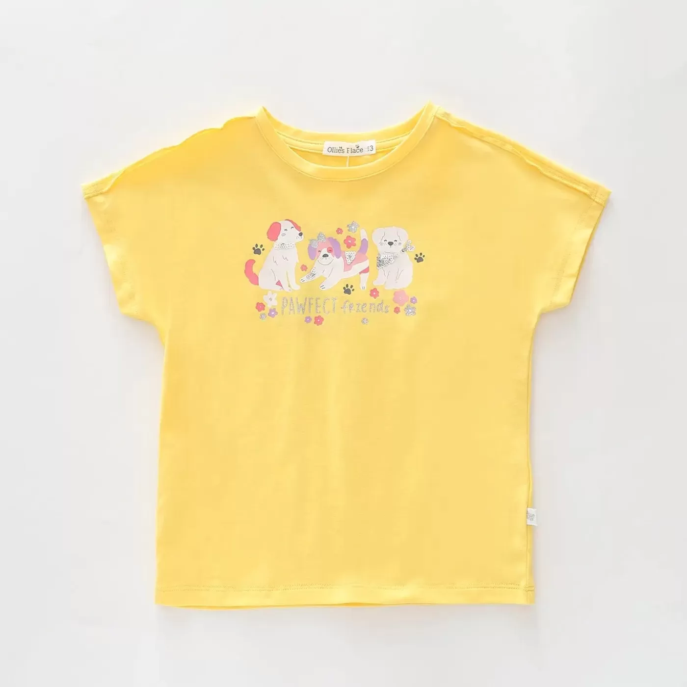 Ollies Place Girls Pawfect Friends Tee< T-Shirts & Tops | 1 Year