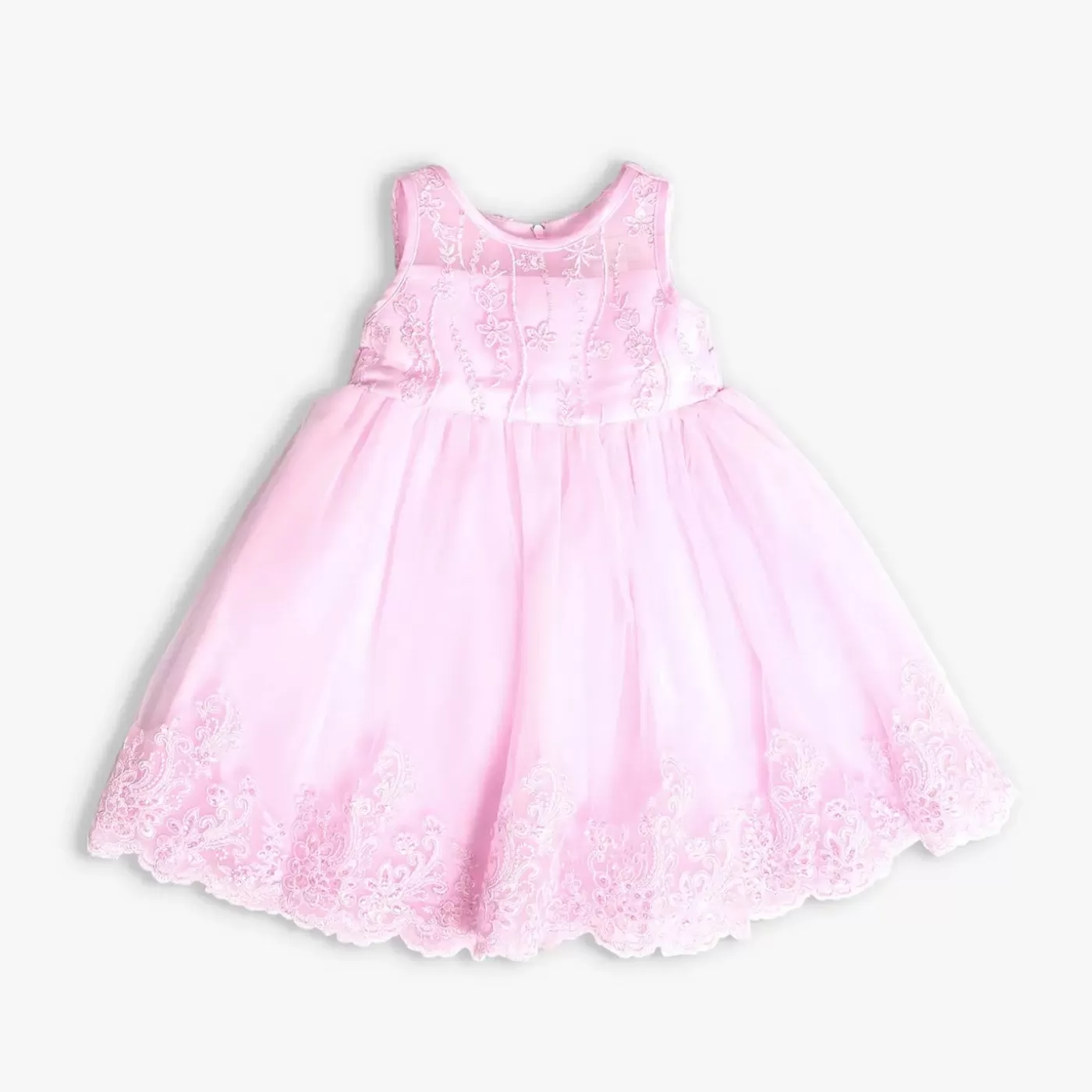 Ollies Place Girls' Pink Tulle Formal Occasion Dress< Party & Formal | Party & Formal