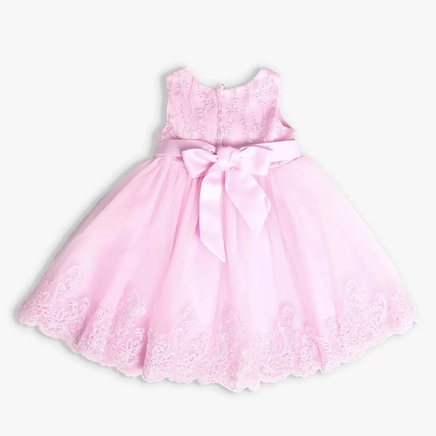 Ollies Place Girls' Pink Tulle Formal Occasion Dress< Party & Formal | Party & Formal