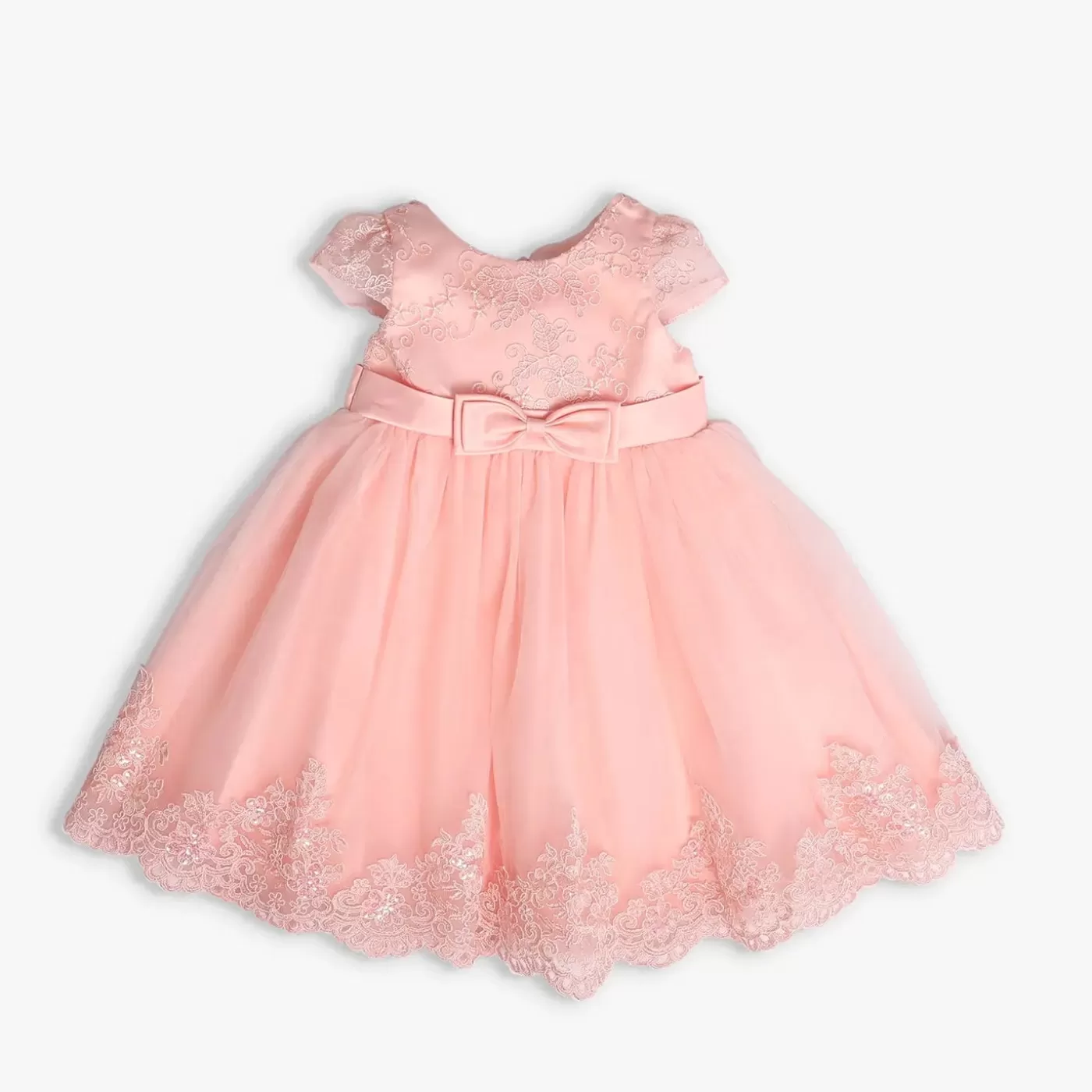 Ollies Place Girls' Pretty Peach Formal Occasion Dress< Party & Formal | Party & Formal