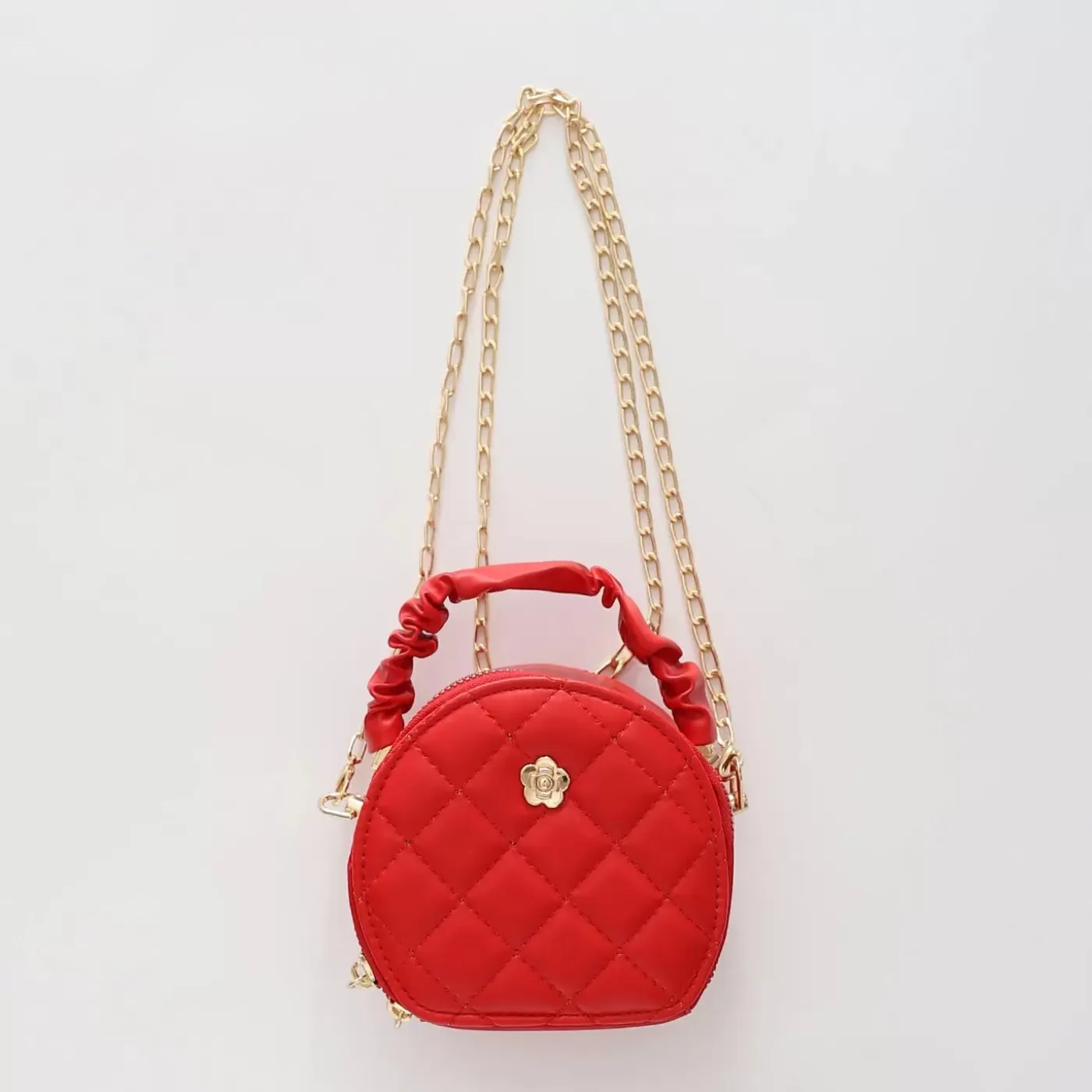 Ollies Place Girls Red Round Handbag< Accessories | Accessories