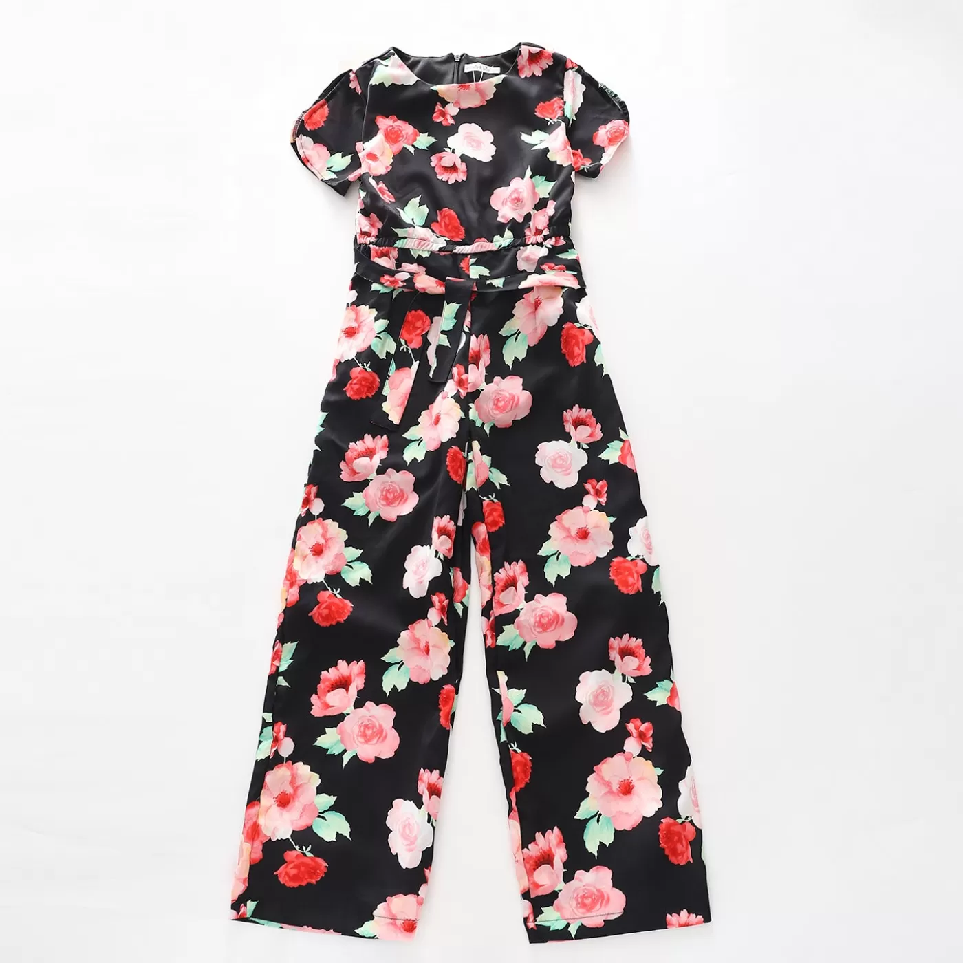 Ollies Place Girls Rose Garden Jumpsuit< Overalls & Jumpsuits