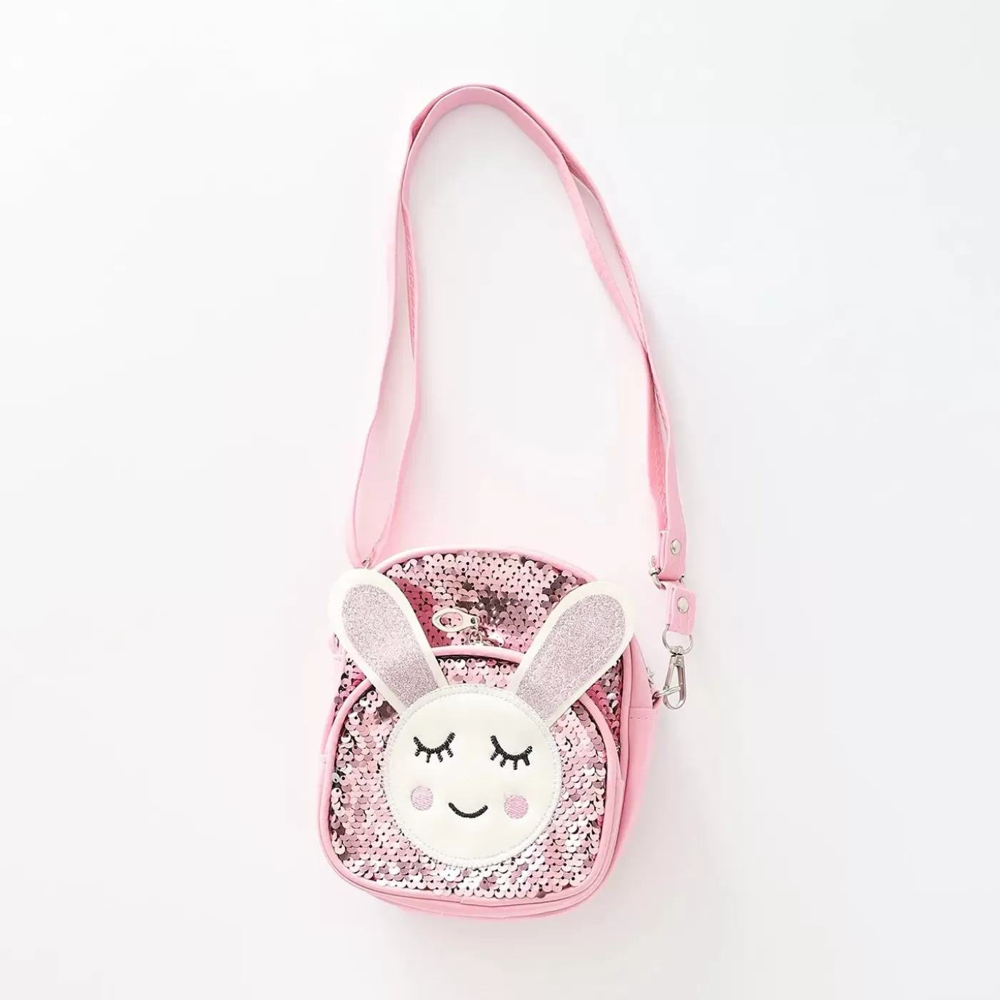 Ollies Place Girls' Sequin Bunny Crossbody Bag< Bags & Backpacks | Accessories