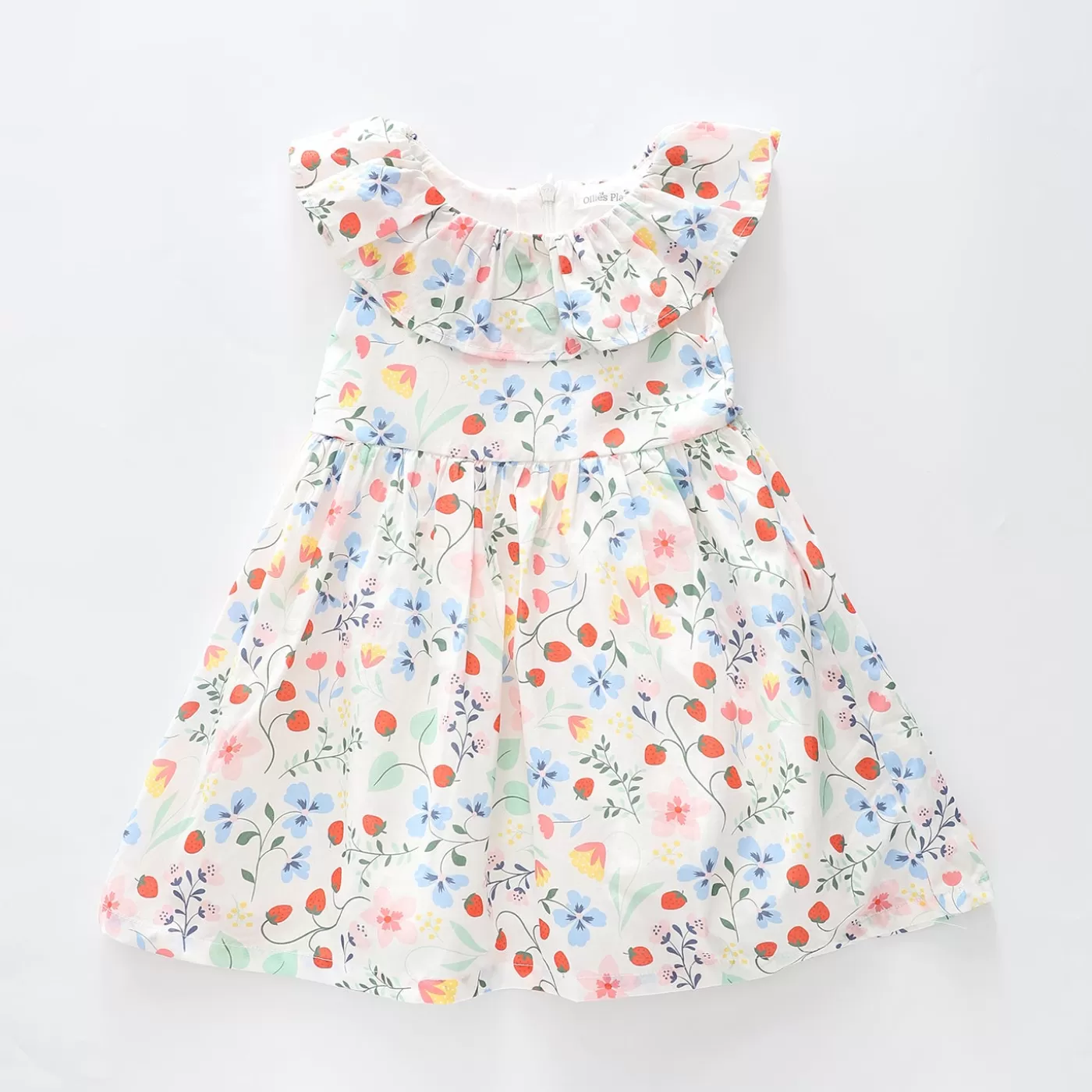 Ollies Place Girls Summer Florals Dress< Dresses