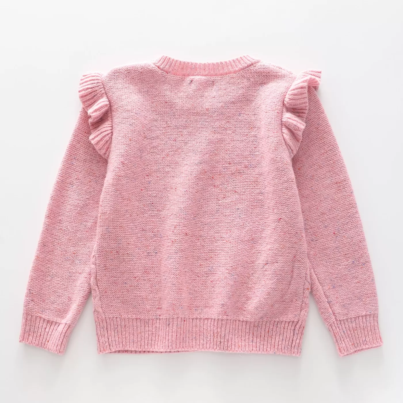 Ollies Place Girls' True Knit Pink Sweater< Sweaters & Hoodies | 1 Year