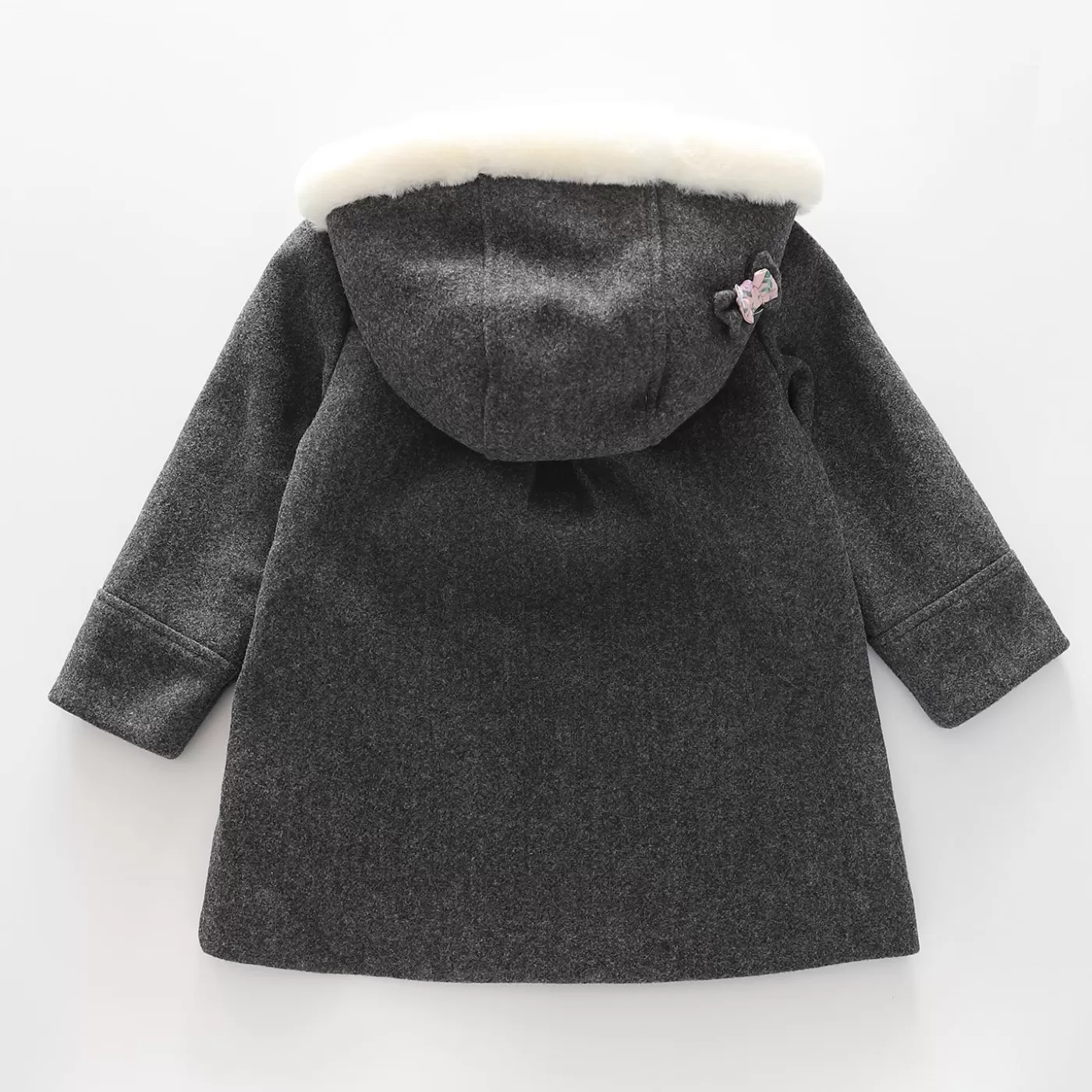 Ollies Place Girls' Wool Look Winter Coat< Jackets & Outerwear | 1 Year