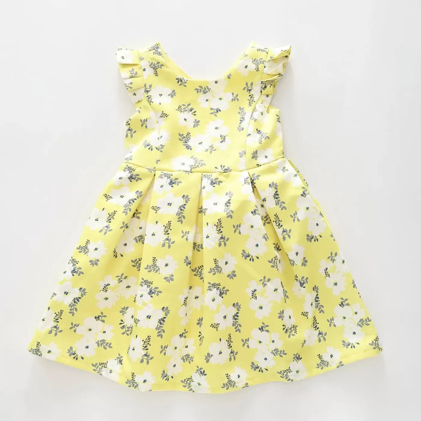 Ollies Place Girl's Yellow Floral Party Dress< Party & Formal | Party & Formal