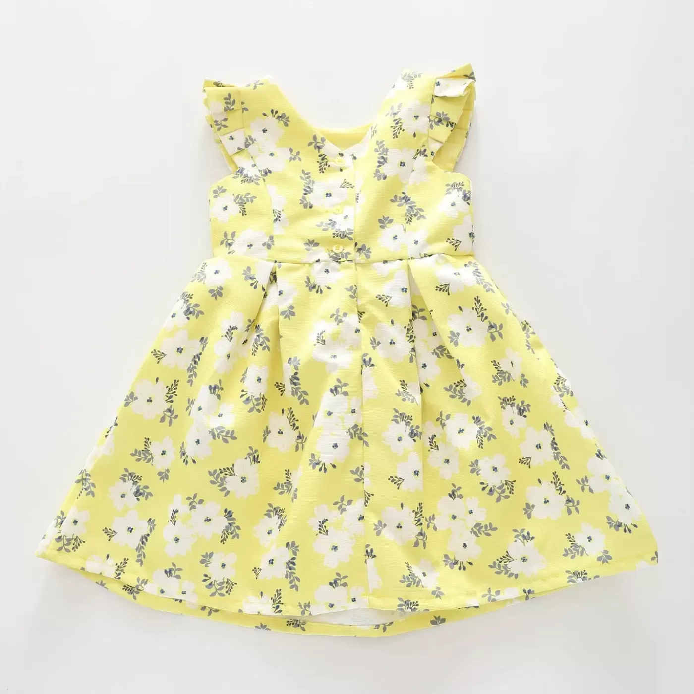 Ollies Place Girl's Yellow Floral Party Dress< Party & Formal | Party & Formal