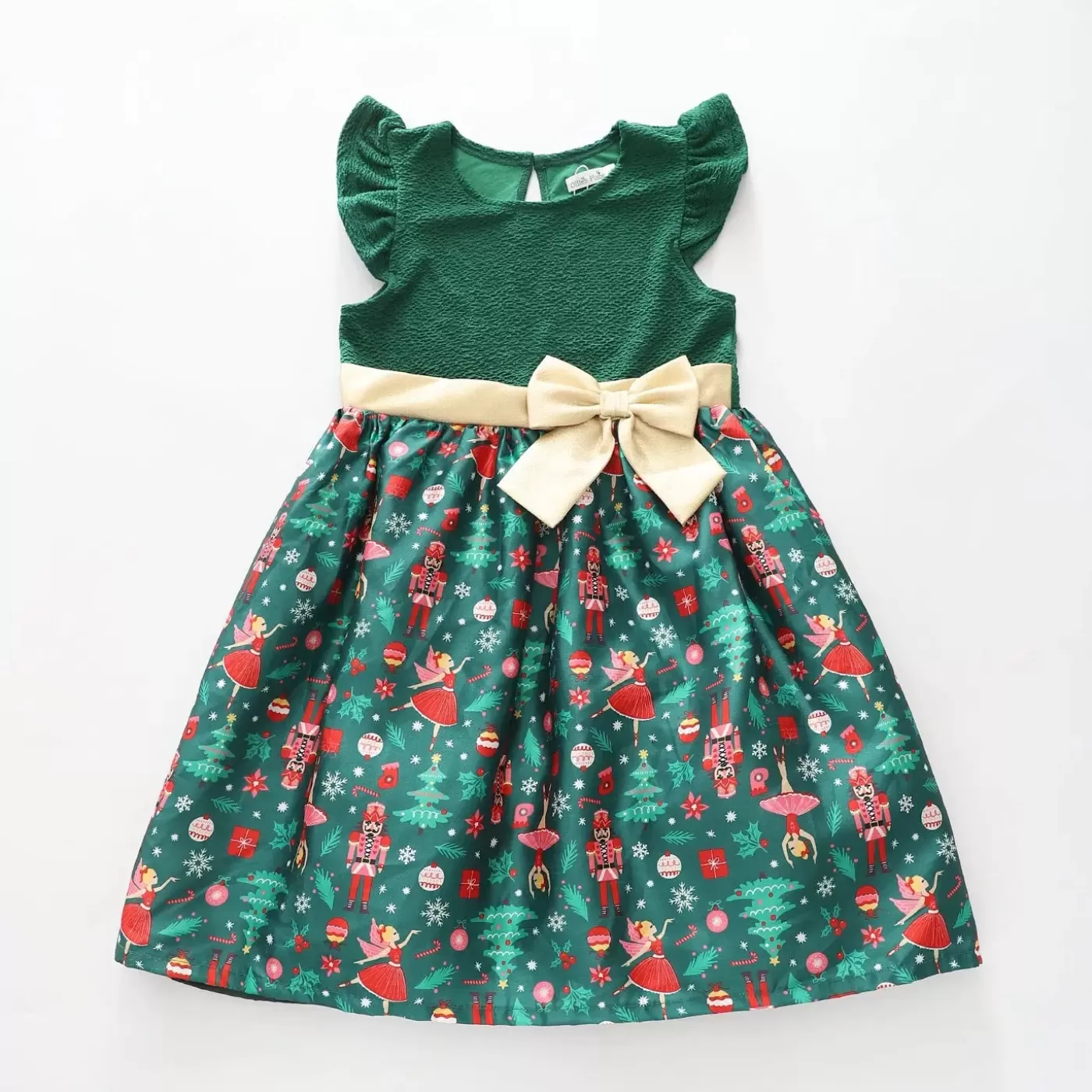 Ollies Place Green Christmas Dress< Dresses | 6 Year