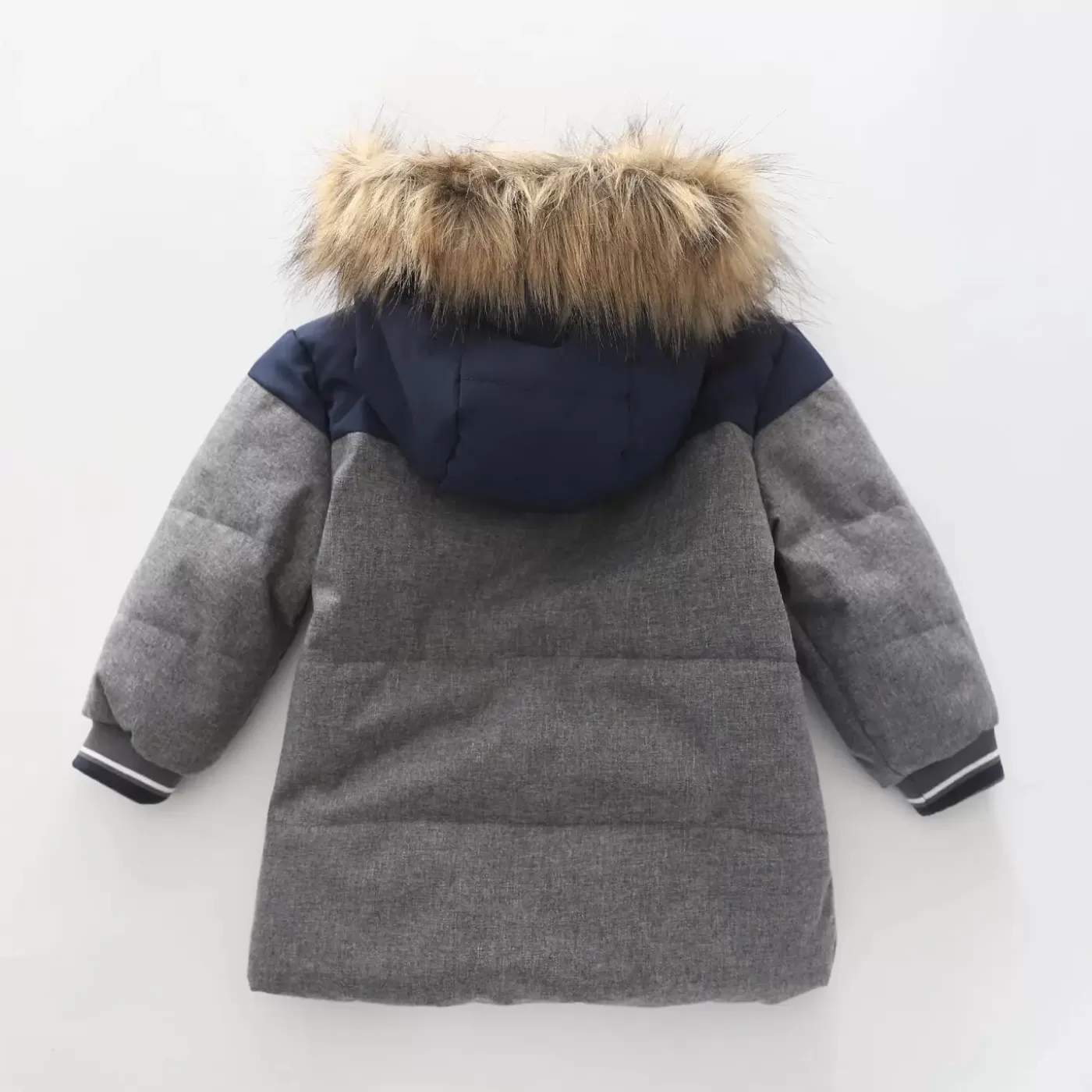 Ollies Place Grey, Boys Hooded Puffer Jacket<BOY Jackets & Outerwear