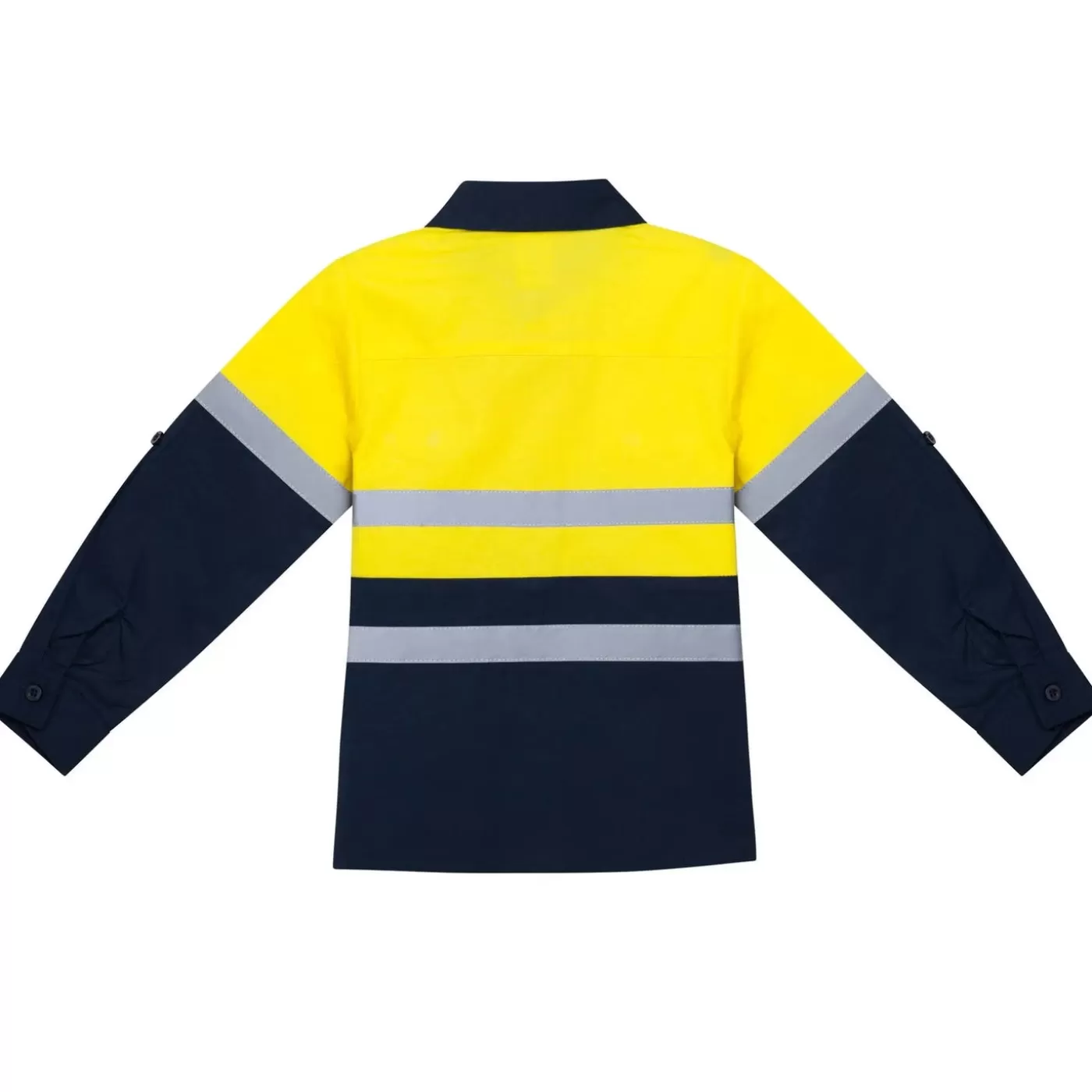 Ollies Place Hi-Vis Tradie Work Shirt - Yellow<BOY Jackets & Outerwear | 1 Year