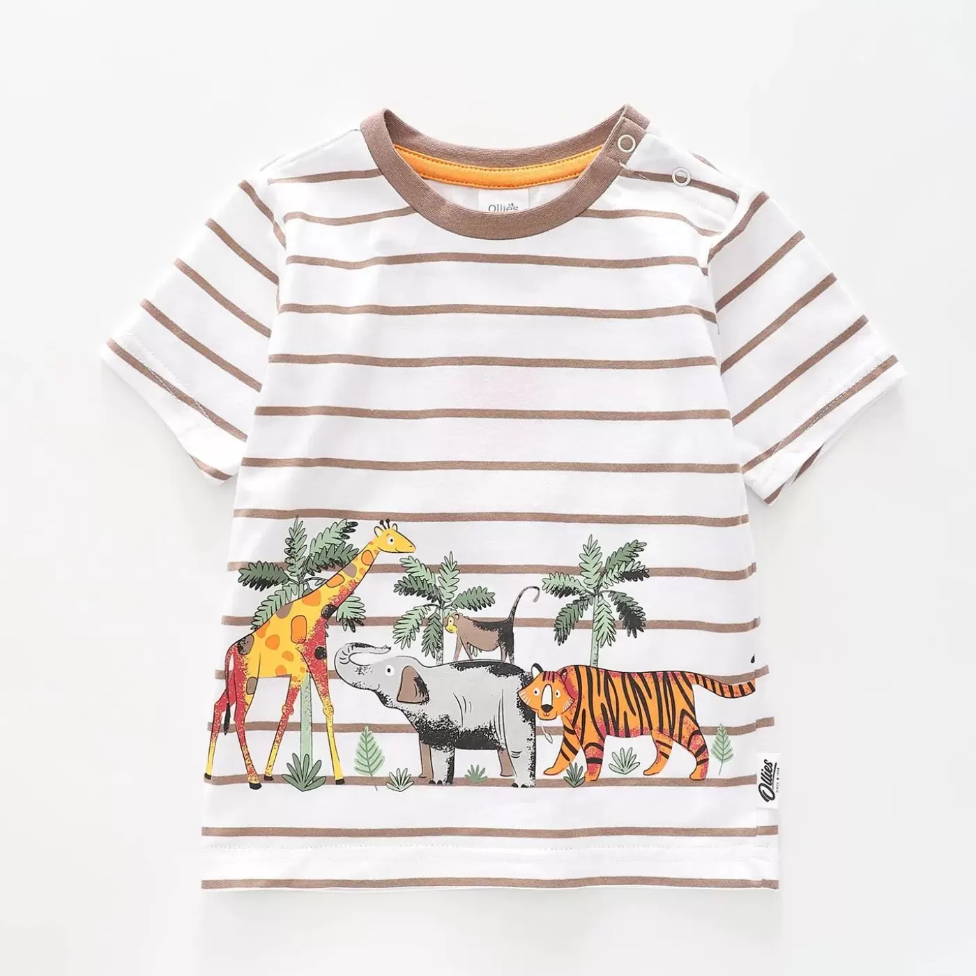 Ollies Place Infant and Toddler Boys Animal Tee<BOY Tops & T-Shirts | 3-6M