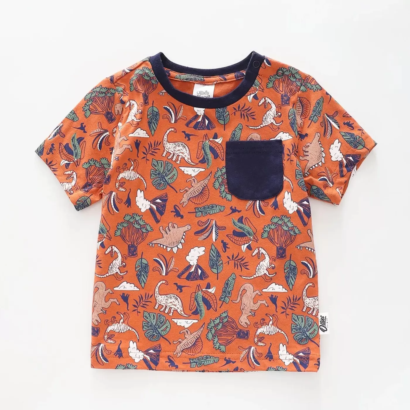 Ollies Place Infant and Toddler Boys Dino Tee<BOY Tops & T-Shirts | 3-6M