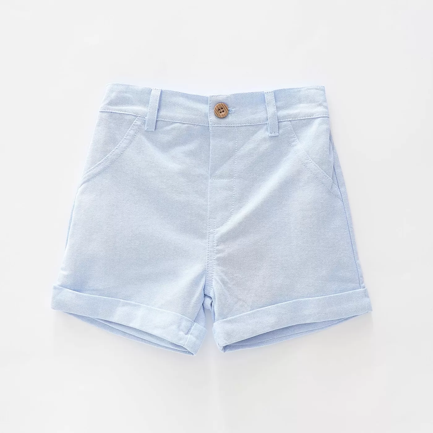 Ollies Place Infant Boys Coastal Oxford Shorts<BOY Shorts