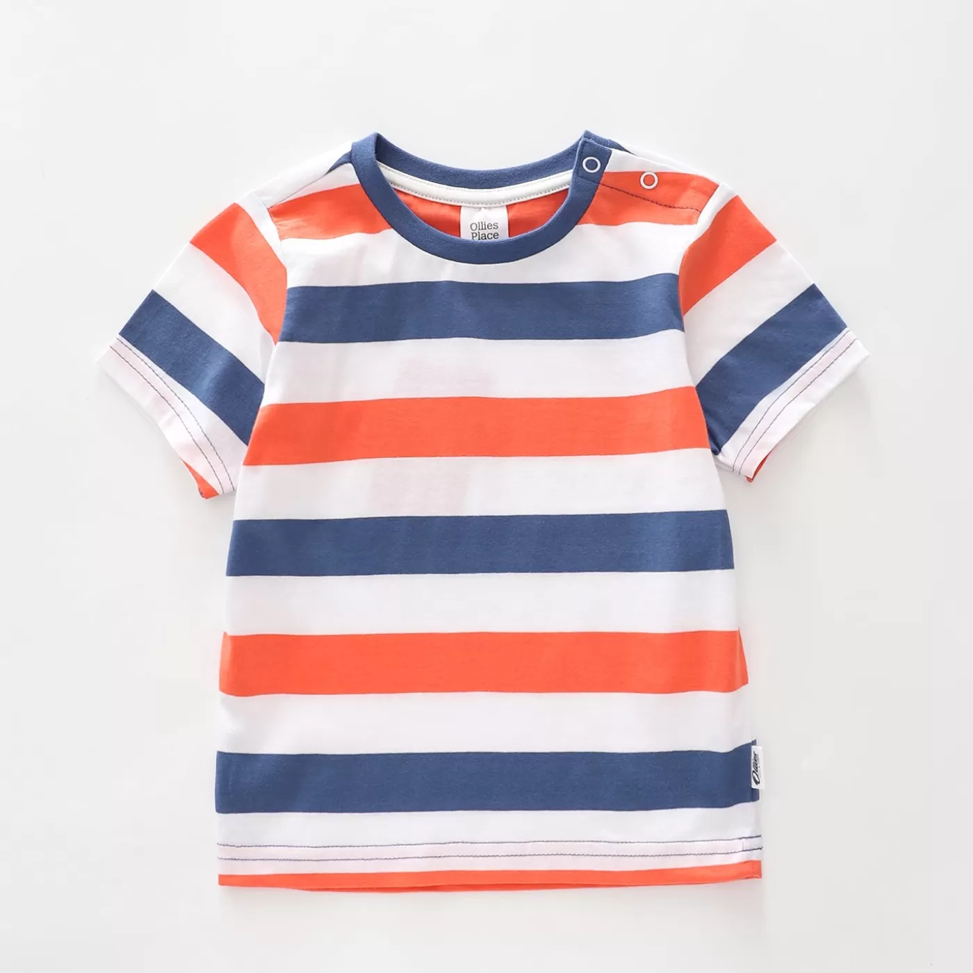 Ollies Place Infant Boys Essential Stripes T-shirt<BOY Tops & T-Shirts