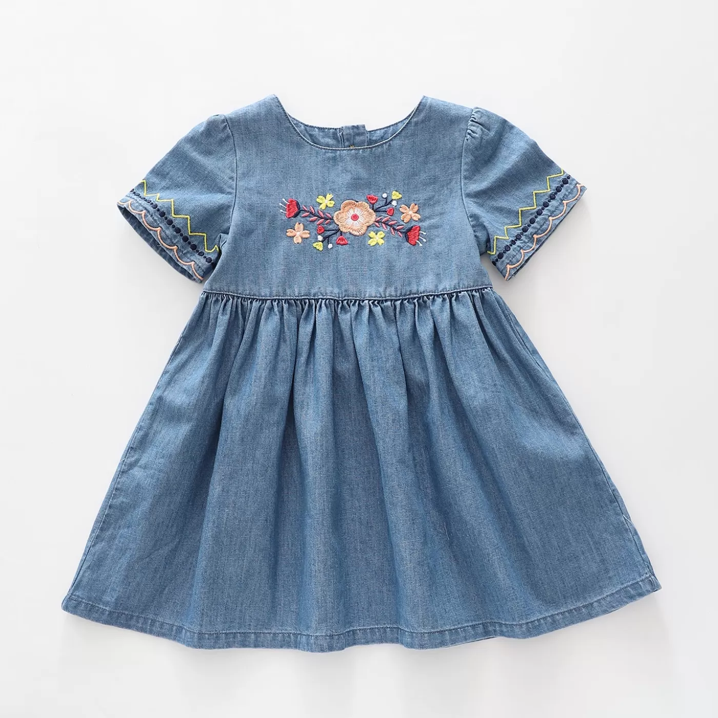 Ollies Place Infant Girls, Denim Dress< Dresses