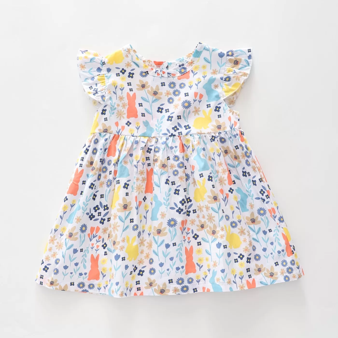 Ollies Place Infant Girls, Summer Bunny Dress< Dresses