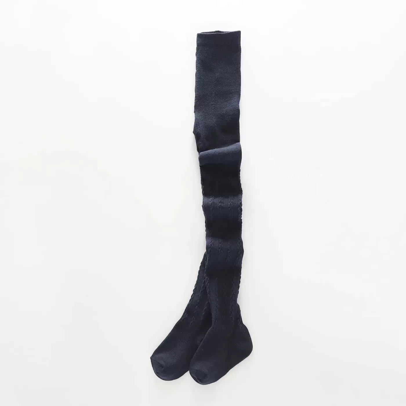 Ollies Place Jacqard Cable Knitted Tights Navy Colour< Socks & Tights | Accessories