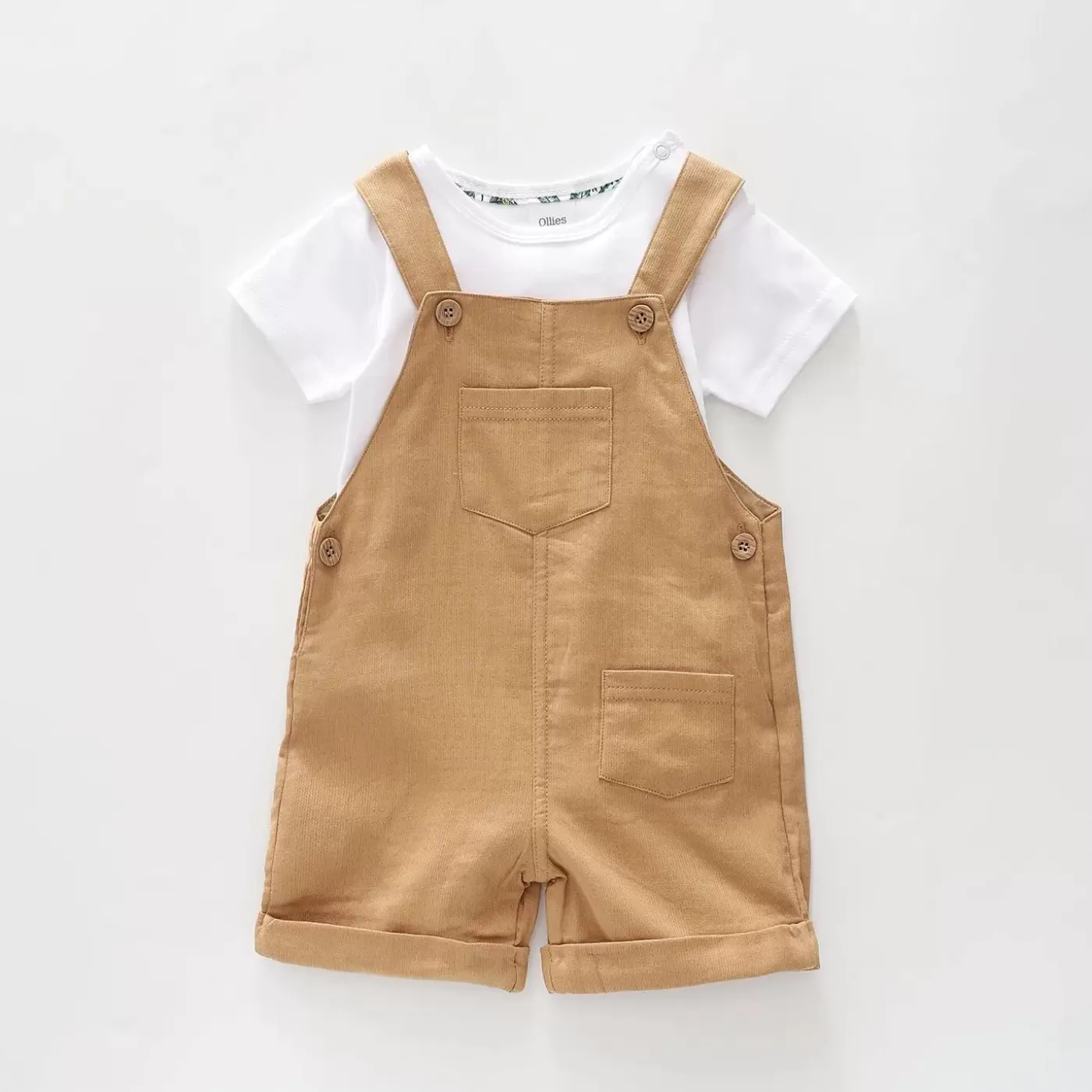 Ollies Place Jungle Safari Overalls Set<BOY Overalls & Sets