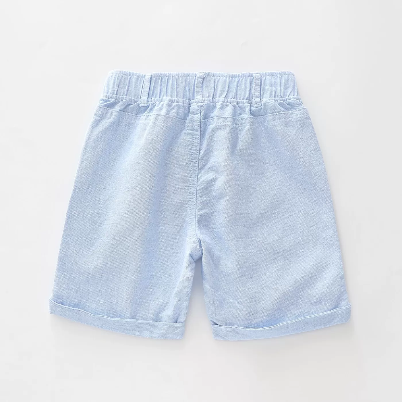 Ollies Place Junior Boys Blue Chambray Shorts<BOY Shorts | 1 Year