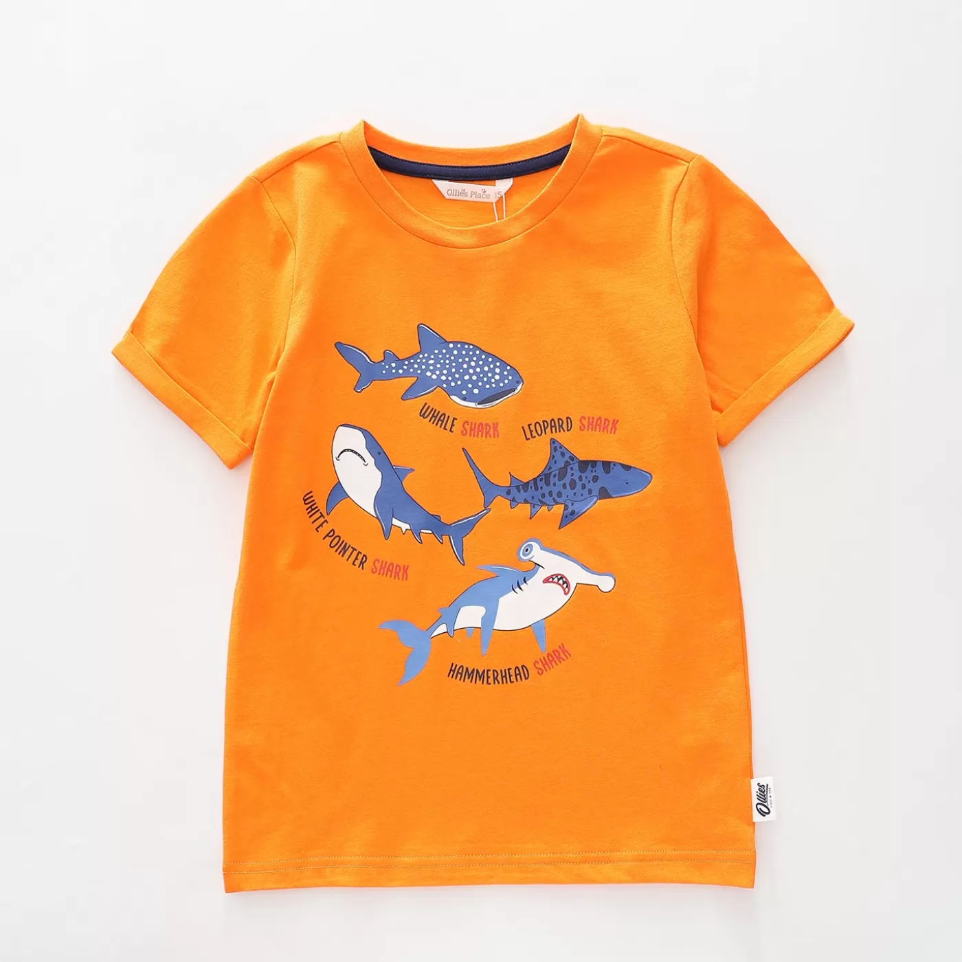 Ollies Place Junior Boys Sharks Tee<BOY T-Shirts, Tops & Polos