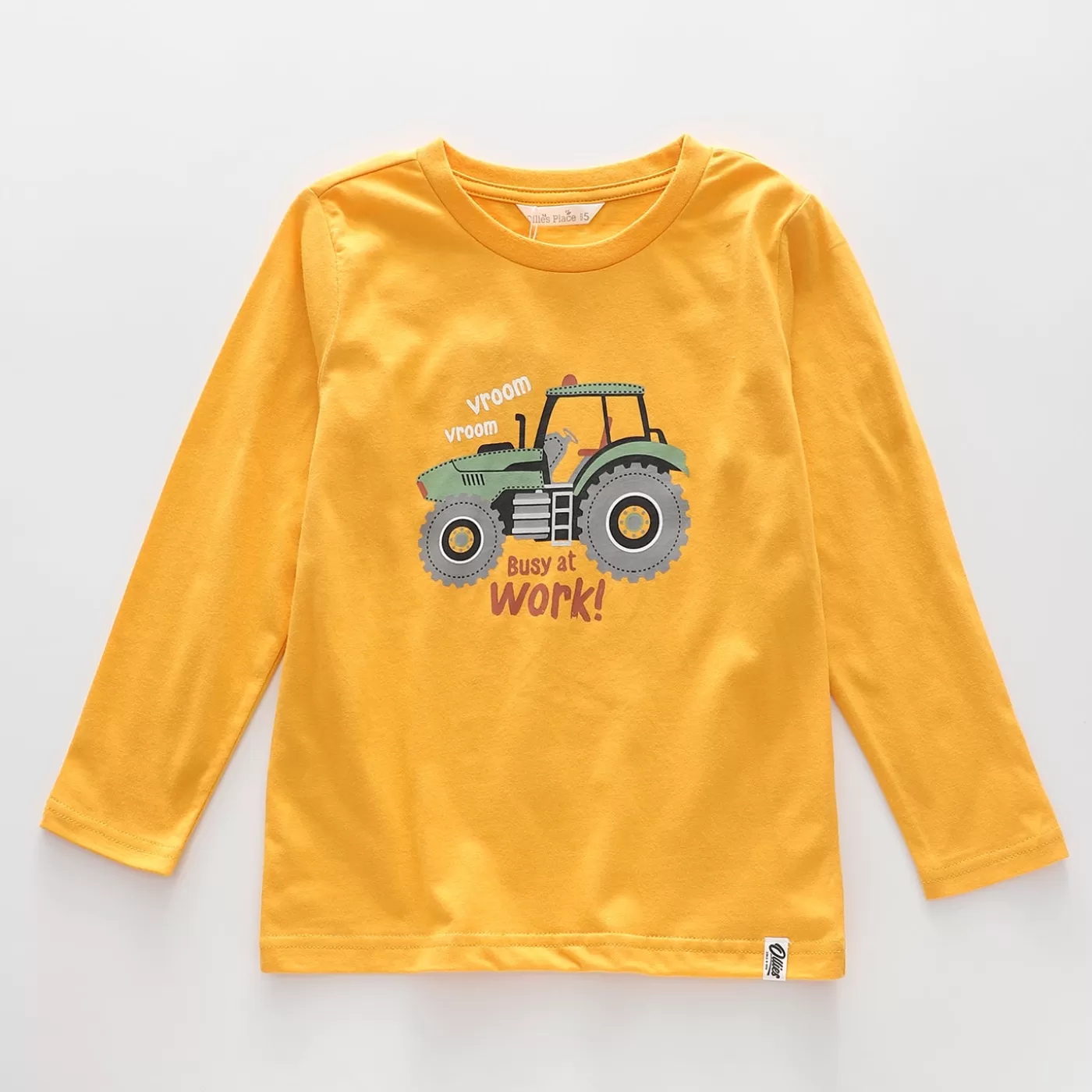 Ollies Place Junior Boys' Tractor Print Tee<BOY T-Shirts, Tops & Polos