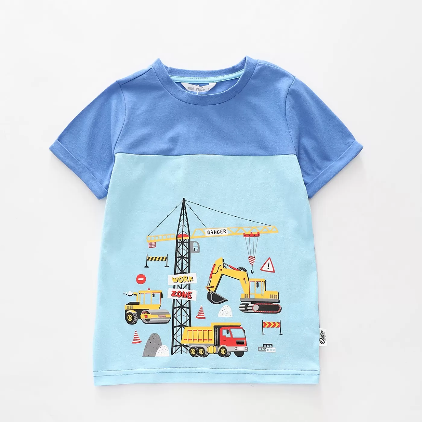 Ollies Place Junior Boys Work Zone Tee<BOY T-Shirts, Tops & Polos | 1 Year