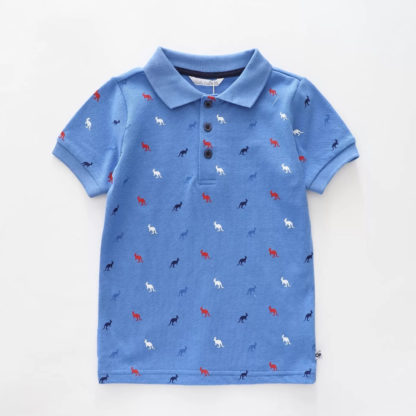 Ollies Place Kangaroo Polo T-Shirt<BOY T-Shirts, Tops & Polos | 1 Year