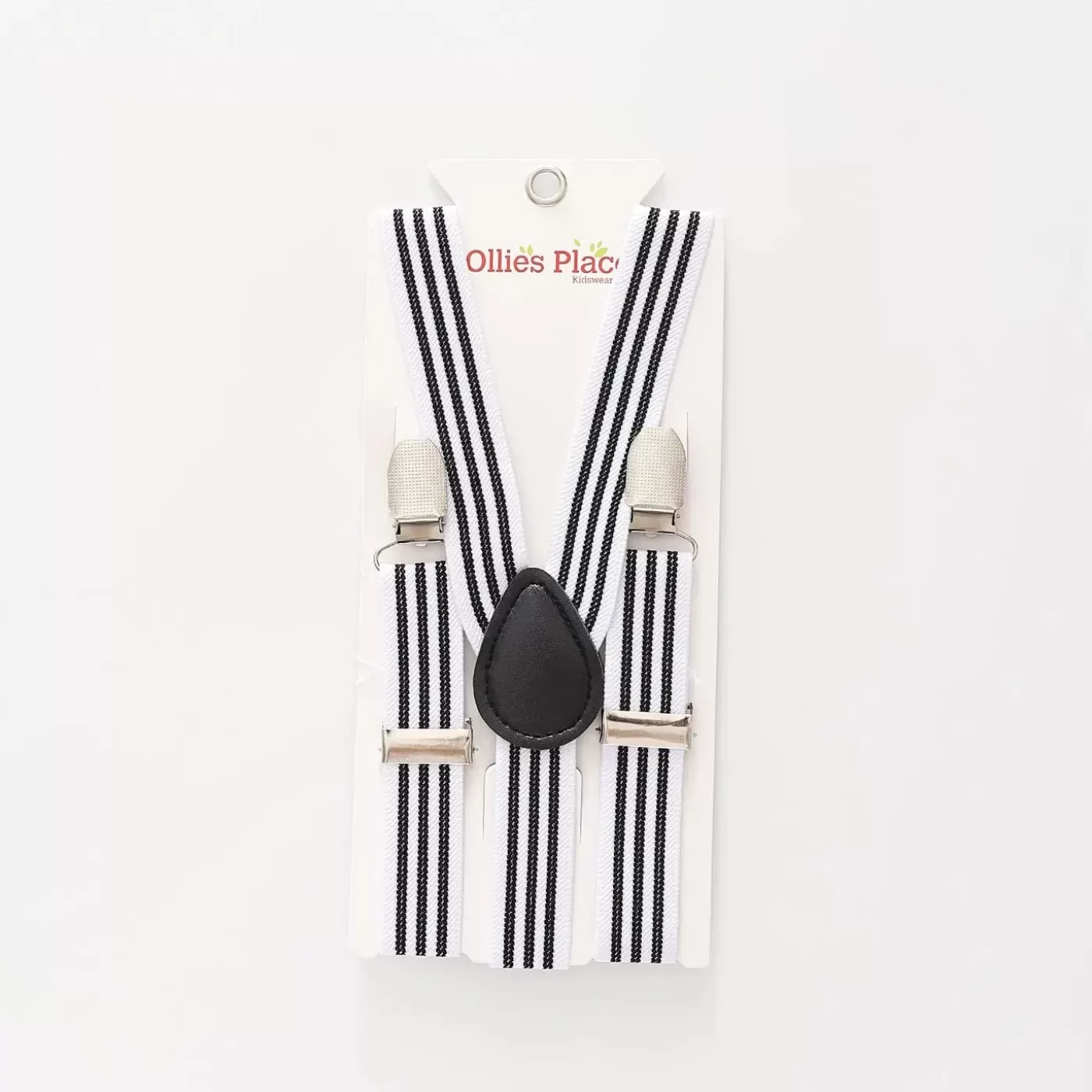 Ollies Place Kids Black Striped Suspenders<BOY Bows, Ties & Suspenders | Accessories