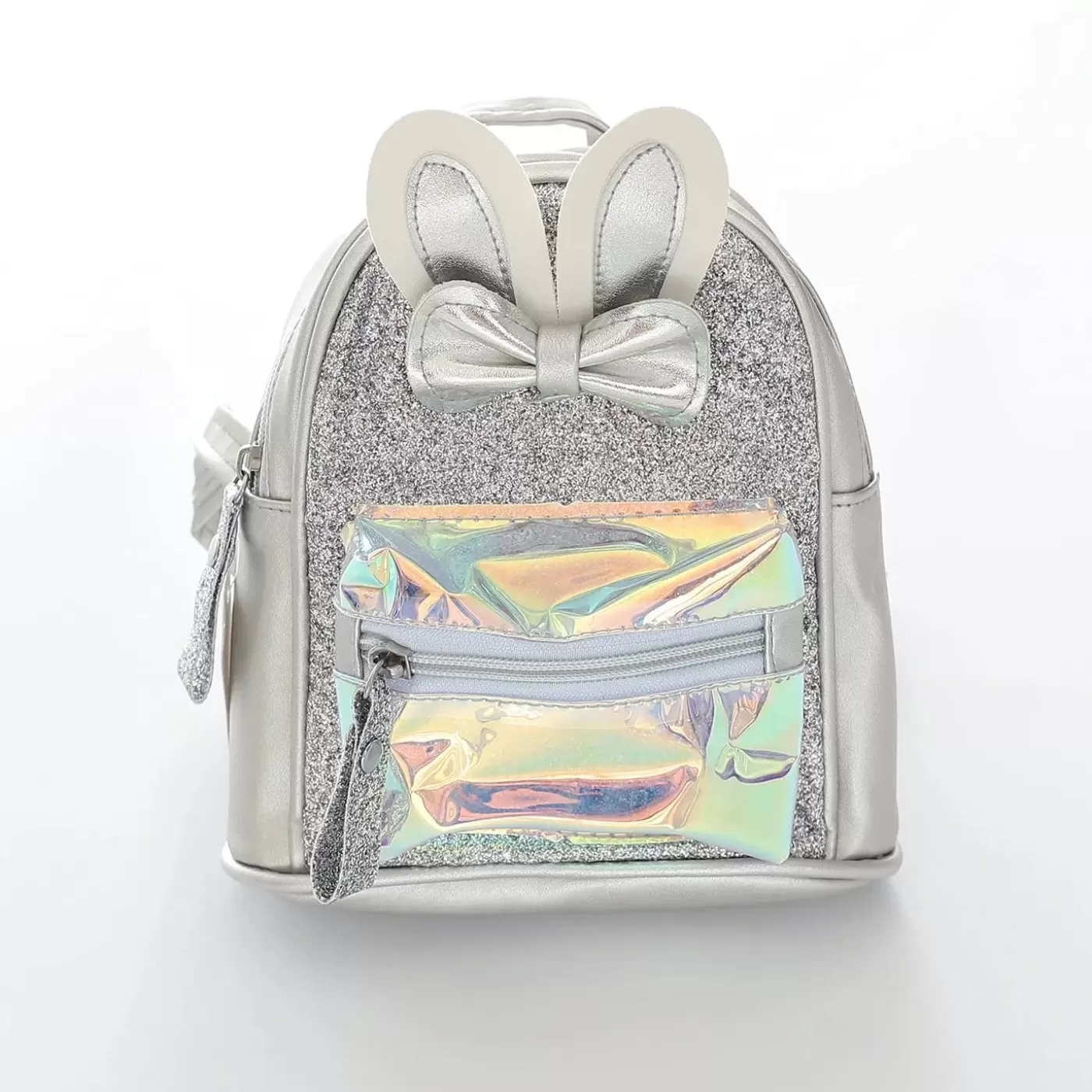 Ollies Place Kids Mini Silver Backpack< Bags & Backpacks