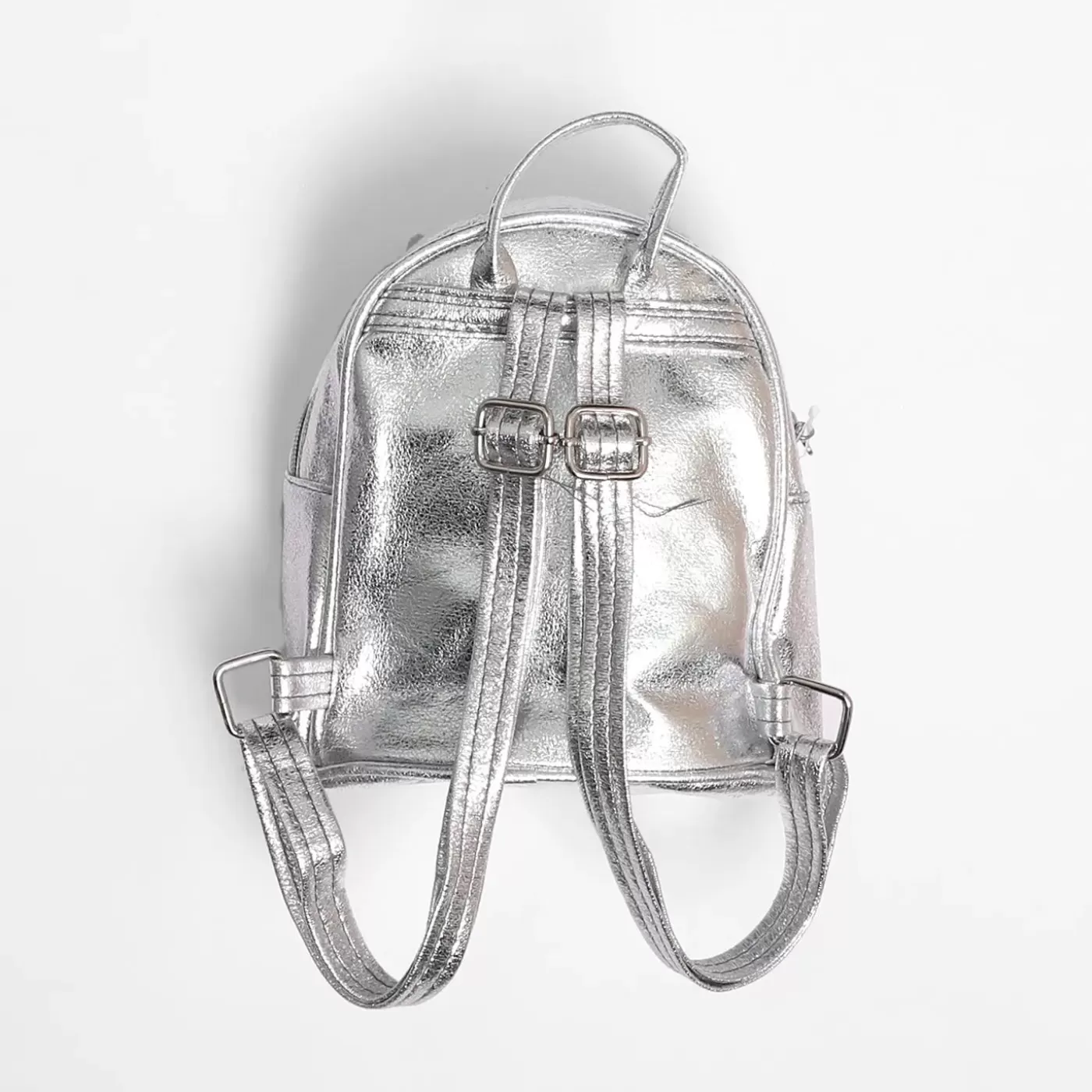 Ollies Place Kids Silver Unicorn Backpack< Bags & Backpacks | Accessories