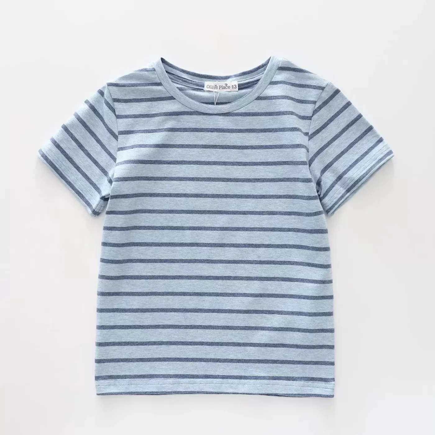 Ollies Place Light Blue Stripes Tee<BOY T-Shirts, Tops & Polos