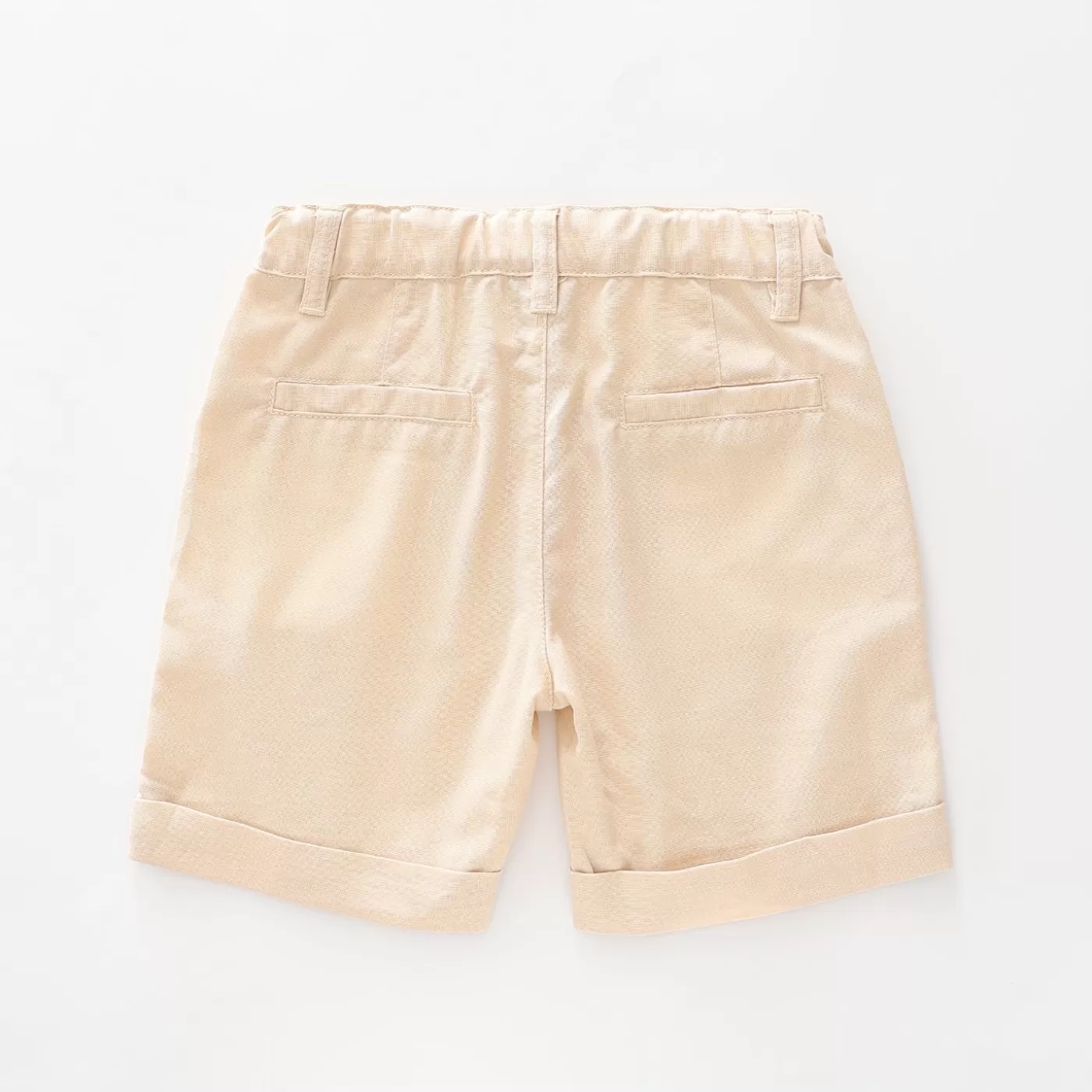 Ollies Place Linen Cotton Shorts<BOY Shorts