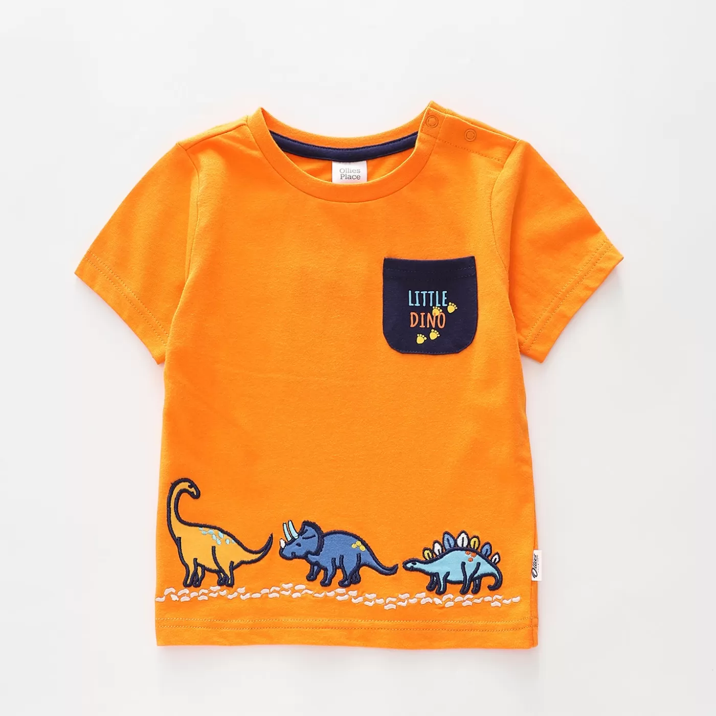 Ollies Place Little Dino S/S Tee<BOY Tops & T-Shirts