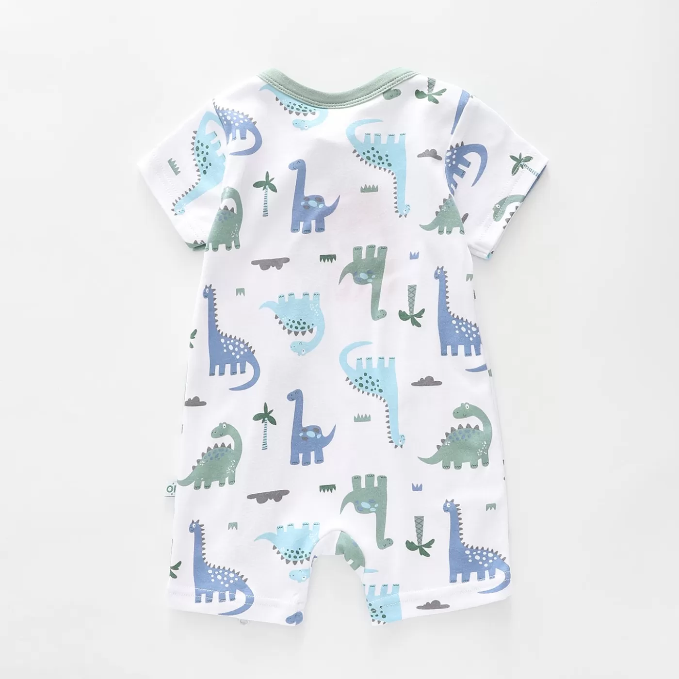 Ollies Place Little Dino Zip Romper<BOY Rompers