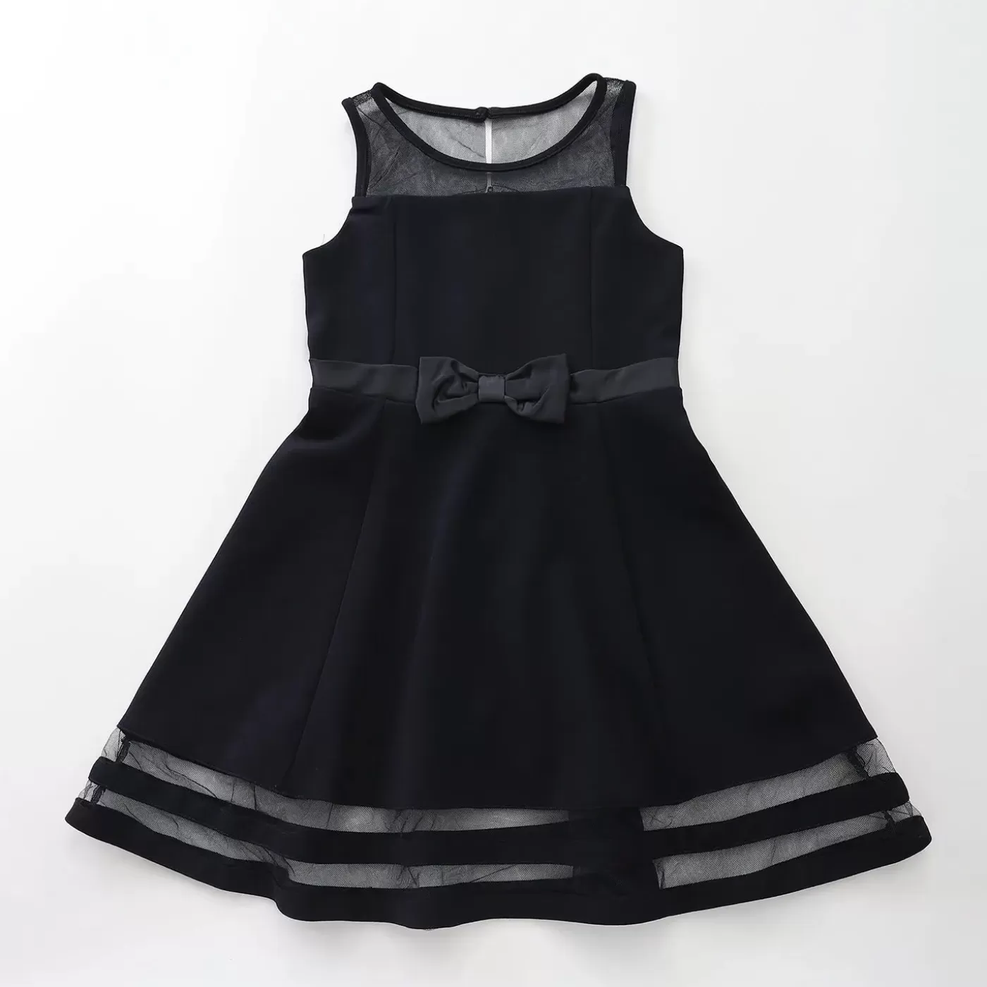 Ollies Place Little Miss Dark Navy Panelled Dress< Party & Formal | Party & Formal