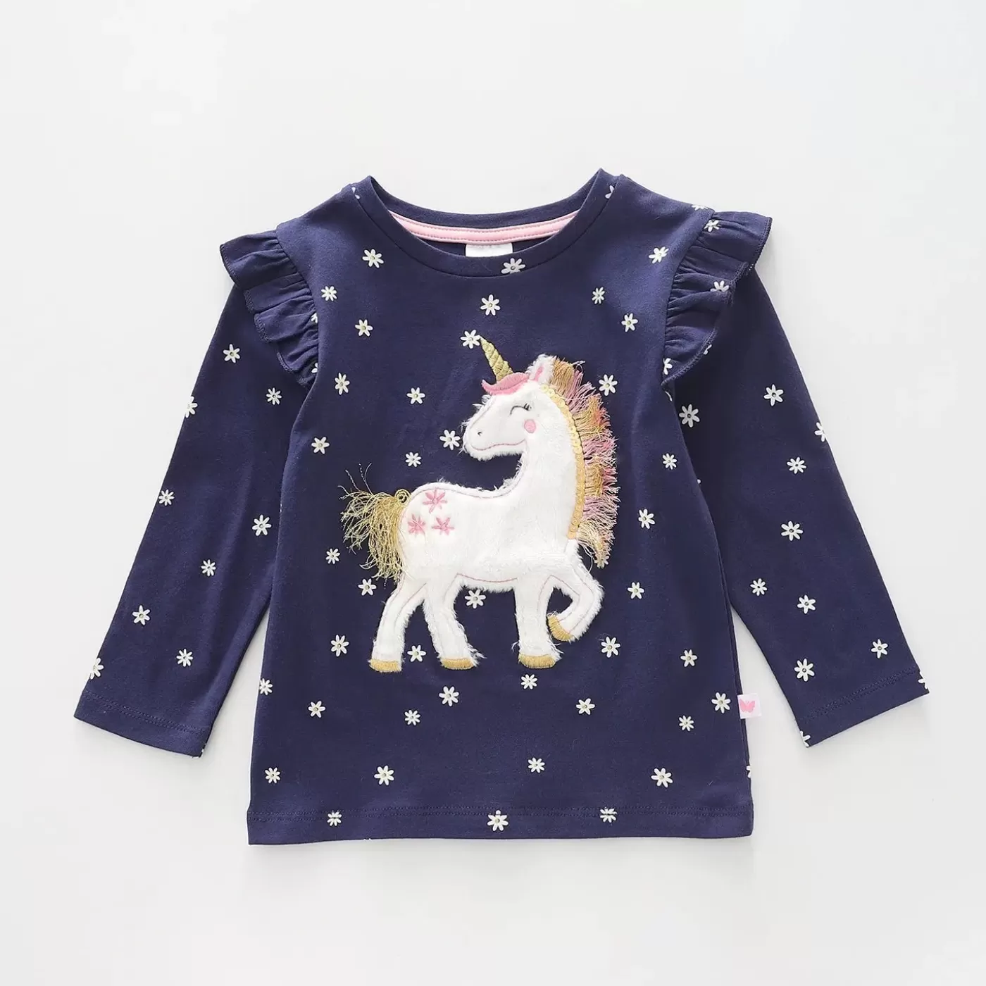 Ollies Place Magical Unicorn, Infant Girl LS Top< Tops & T-Shirts