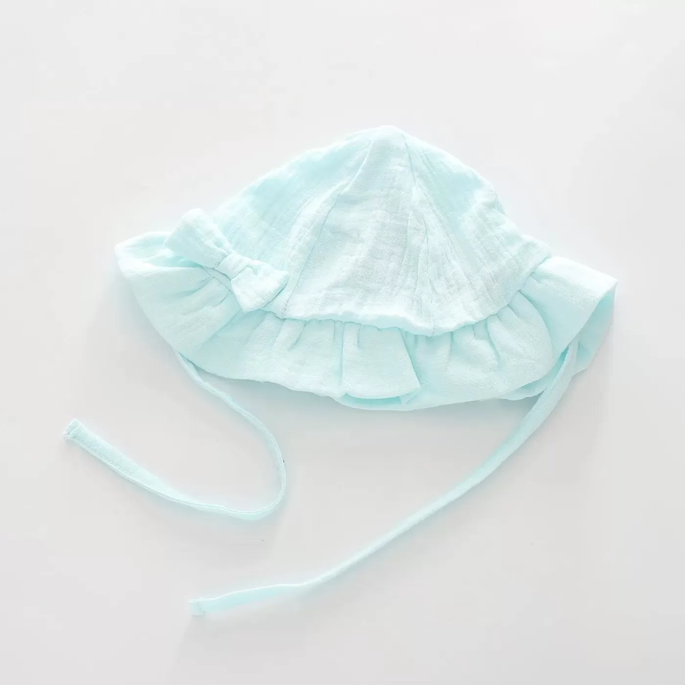 Ollies Place Minty Cheesecloth Sun Hat< 6-12M | Hats & Beanies